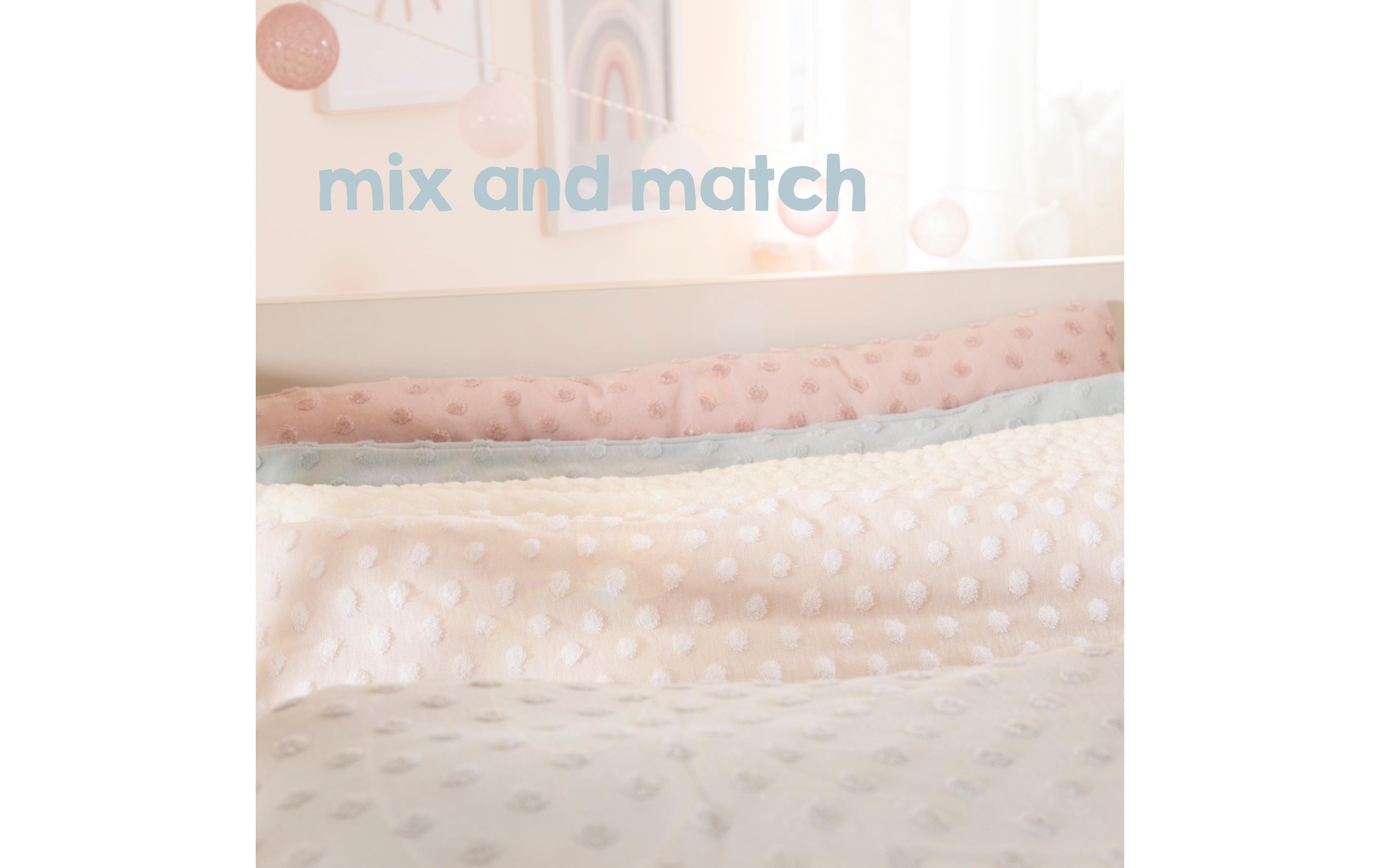 roba® Kinderbettwäsche »Frosty almond 100 x 135 cm + 40 x 60 cm«