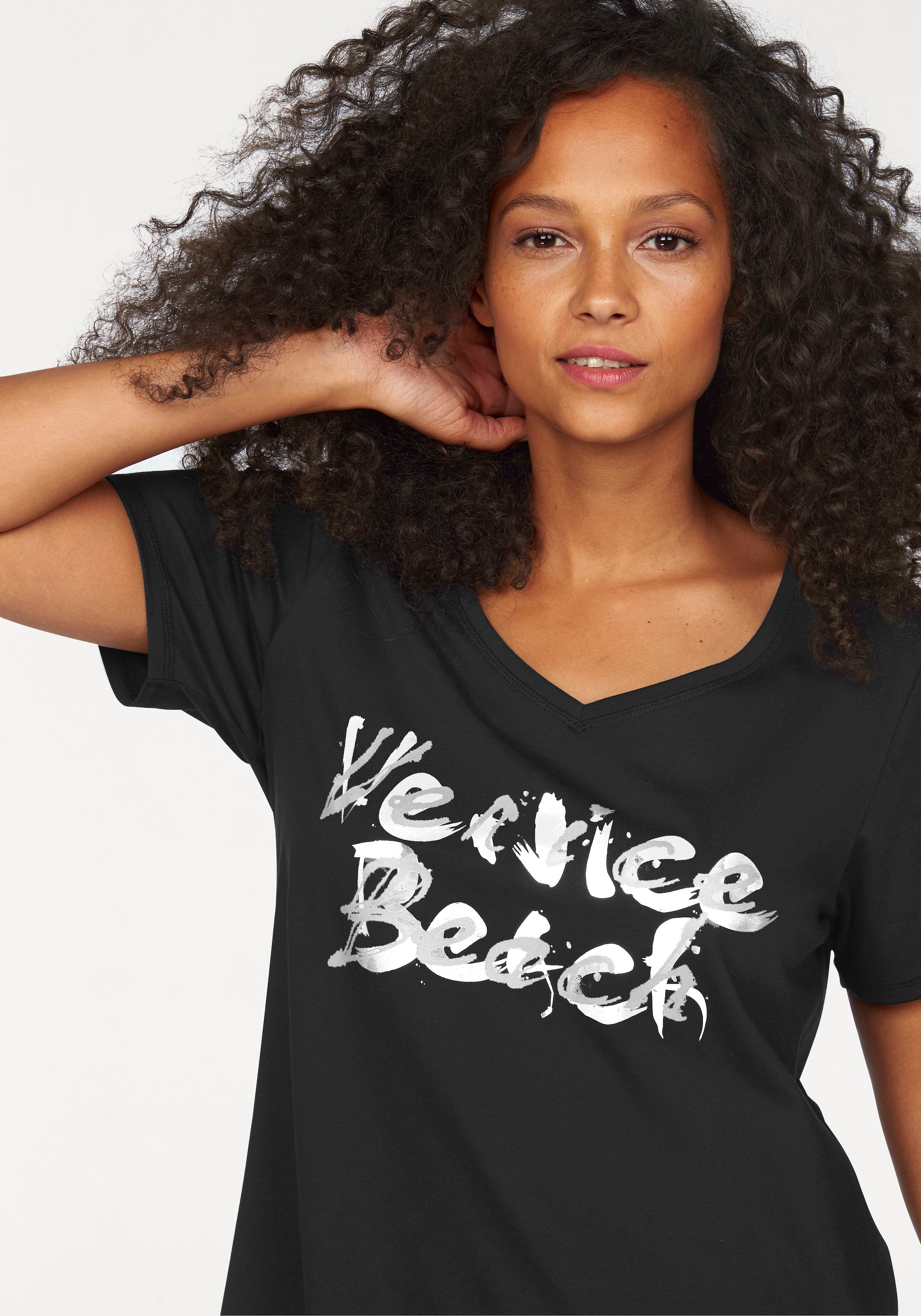 Venice Beach Longshirt, Grosse Grössen