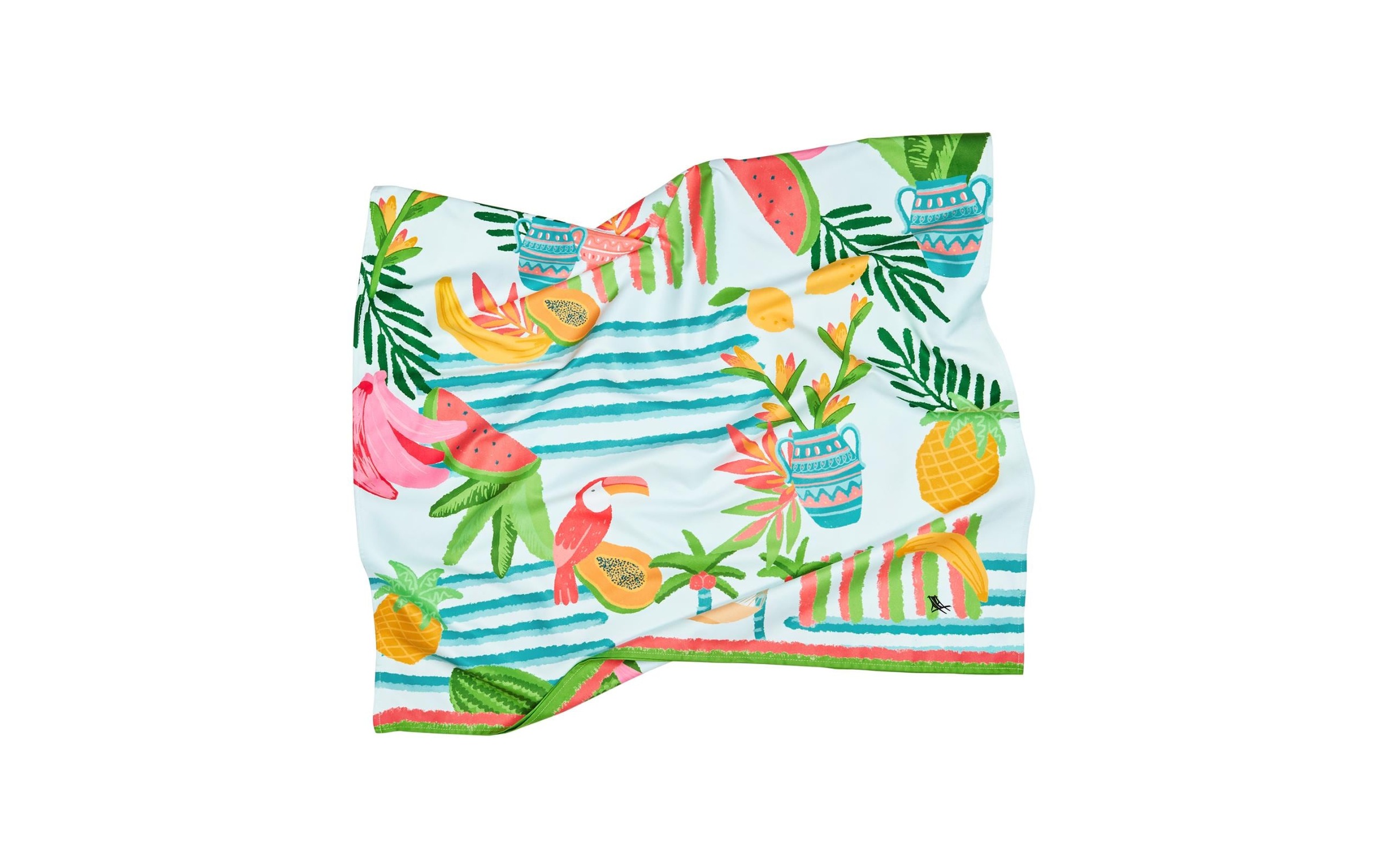 Strandtuch »Dock & Bay Tropicana Treat 200 cm x 90 cm«, (1 St.)