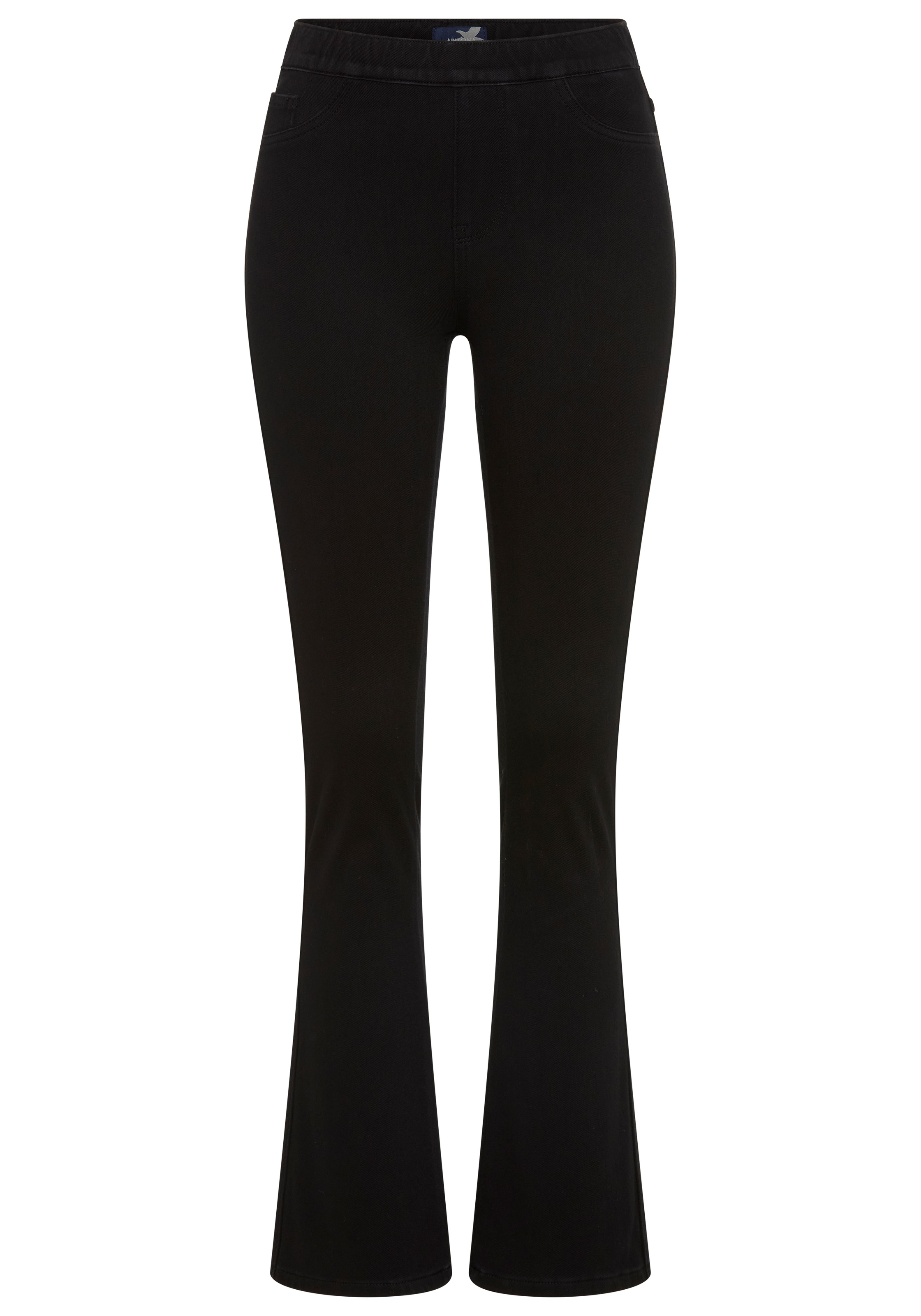 Arizona Jeggings en jeans »im 4 Way Stretch, Quer- und Längselastisch, Bootcut« coupe très slim, forme bootcut, hauteur normale de taille