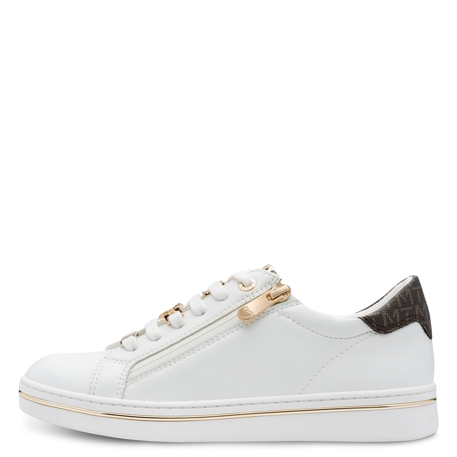 MARCO TOZZI Baskets à plateforme  chaussure de loisirs, chaussure basse, chaussure à lacets avec logo
