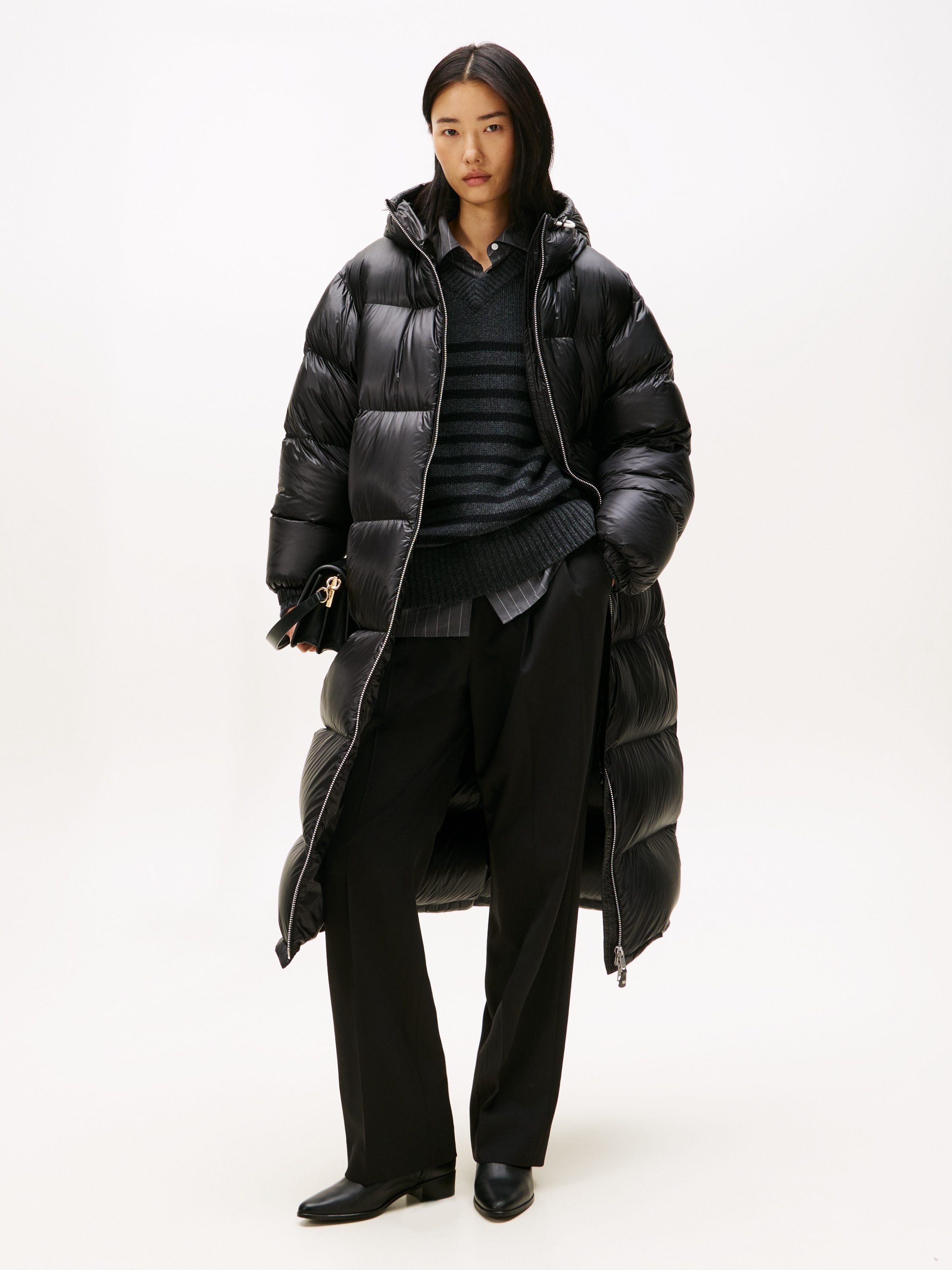 Image of Tommy Hilfiger Daunenmantel "SUPER LIGHT HW DOWN RLX MAXI" mit super light Daunenfüllung