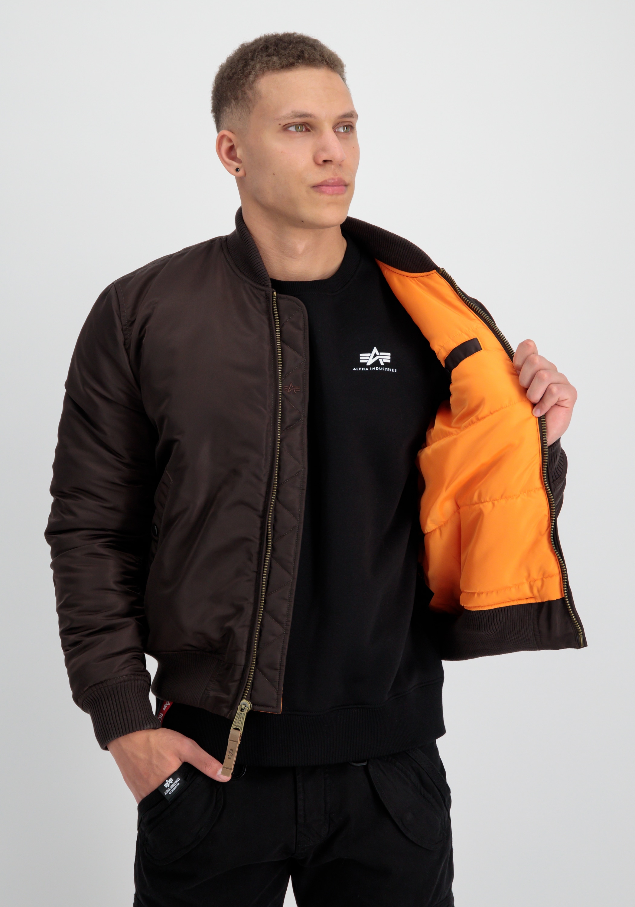 Alpha Industries Bomberjacke »Alpha Industries Men - Bomber Jackets MA-1 VF Vintage Fit 59«