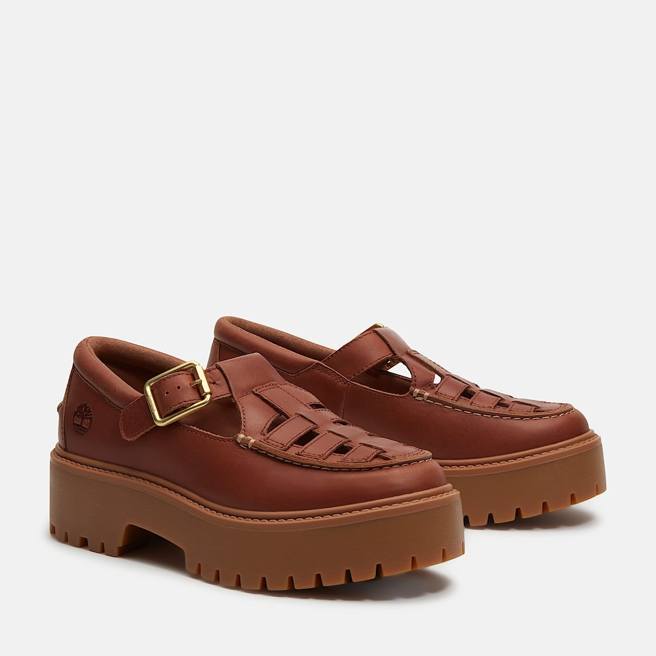 Image of Timberland Bootsschuh "STONE STREET BUCKLE SHOE" Buckle Schuh aus Timberland Premium Leder