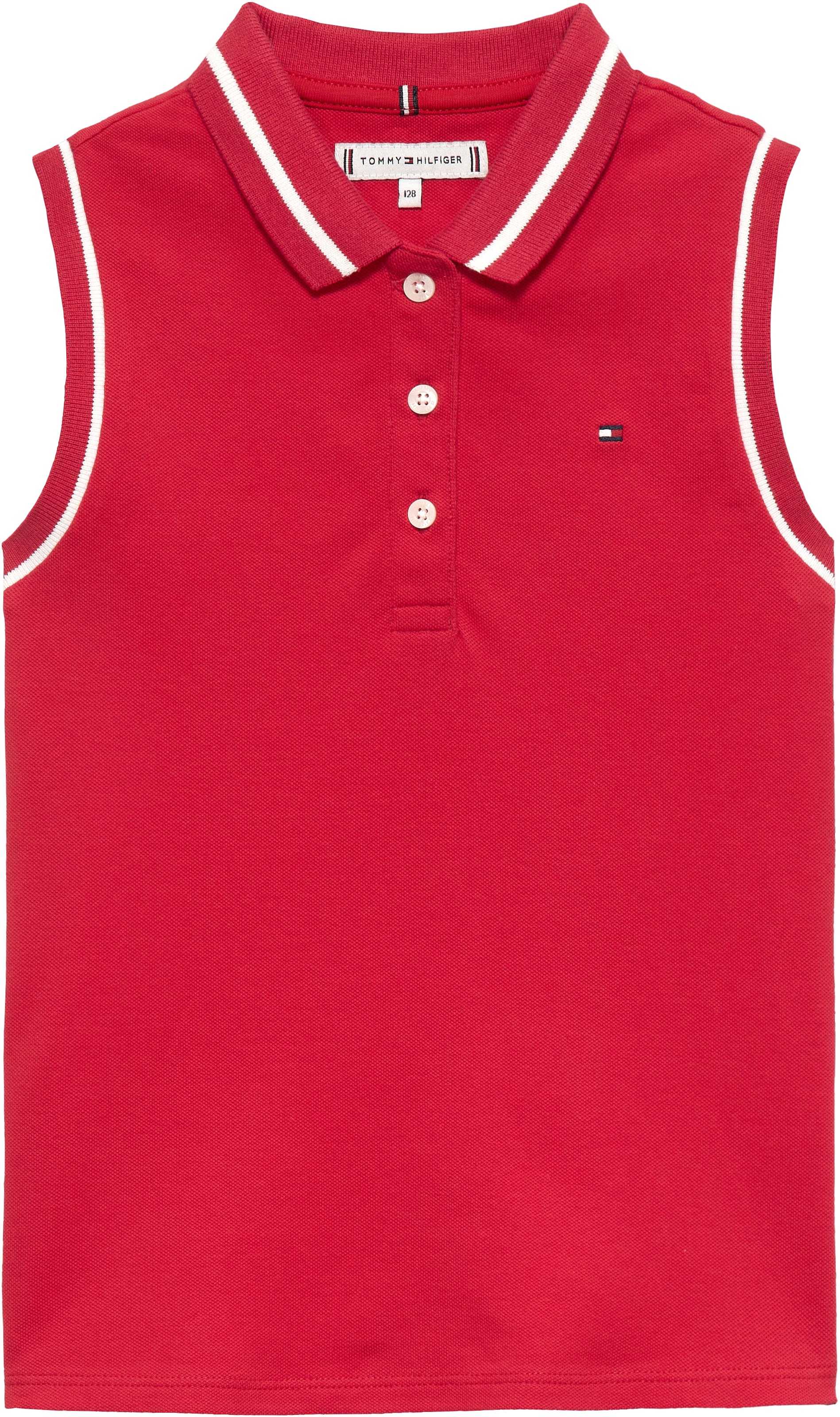 Tommy Hilfiger Poloshirt »CLASSIC POLO SLEEVELESS« Kinder bis 16 Jahre, ärmellos, regular fit