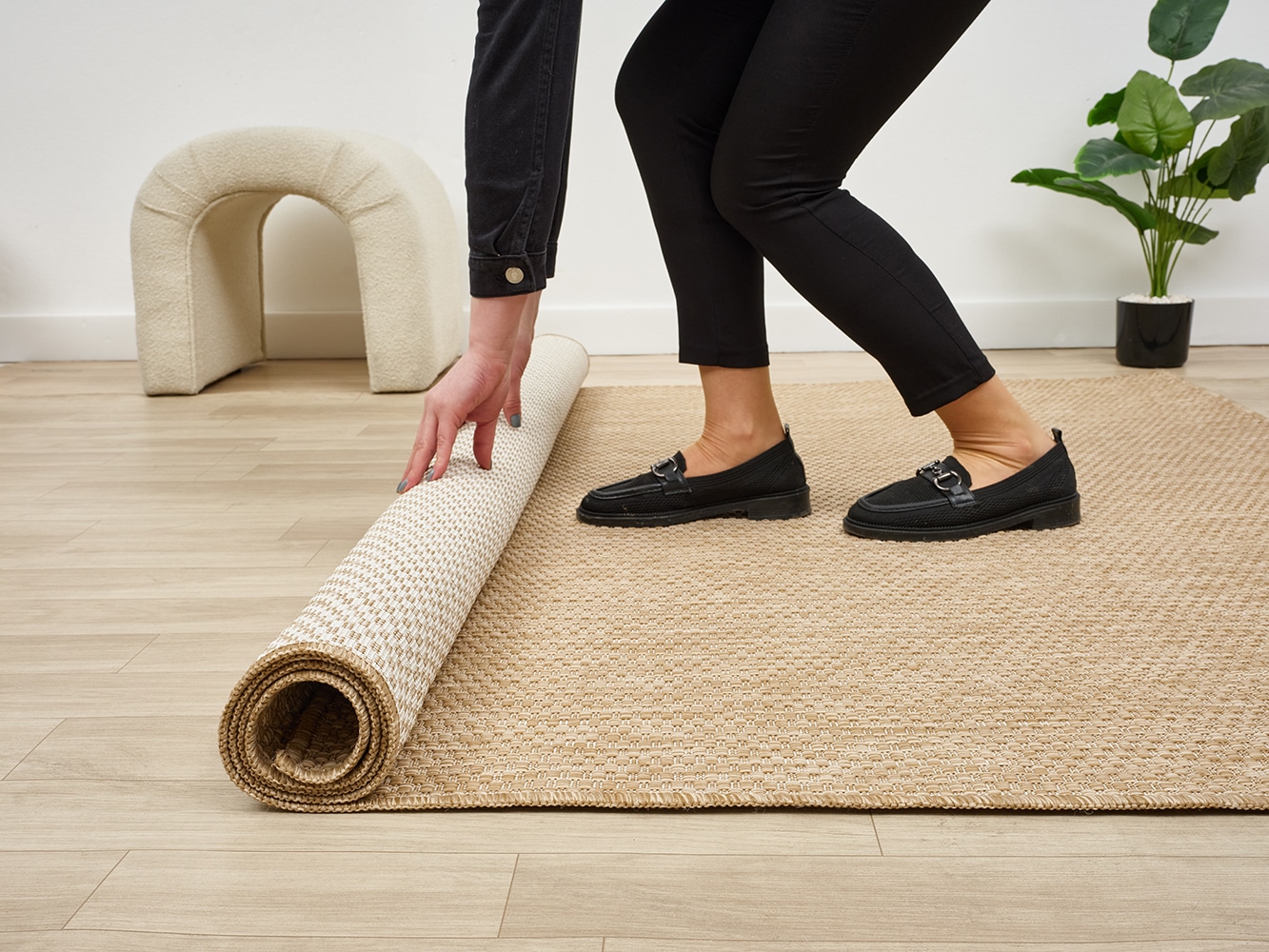 Bruno Banani Teppich »Venezia« rechteckig 4 mm Höhe In- und Outdoor geeignet, Sisal-Optik, Wetterfest & UV-beständig