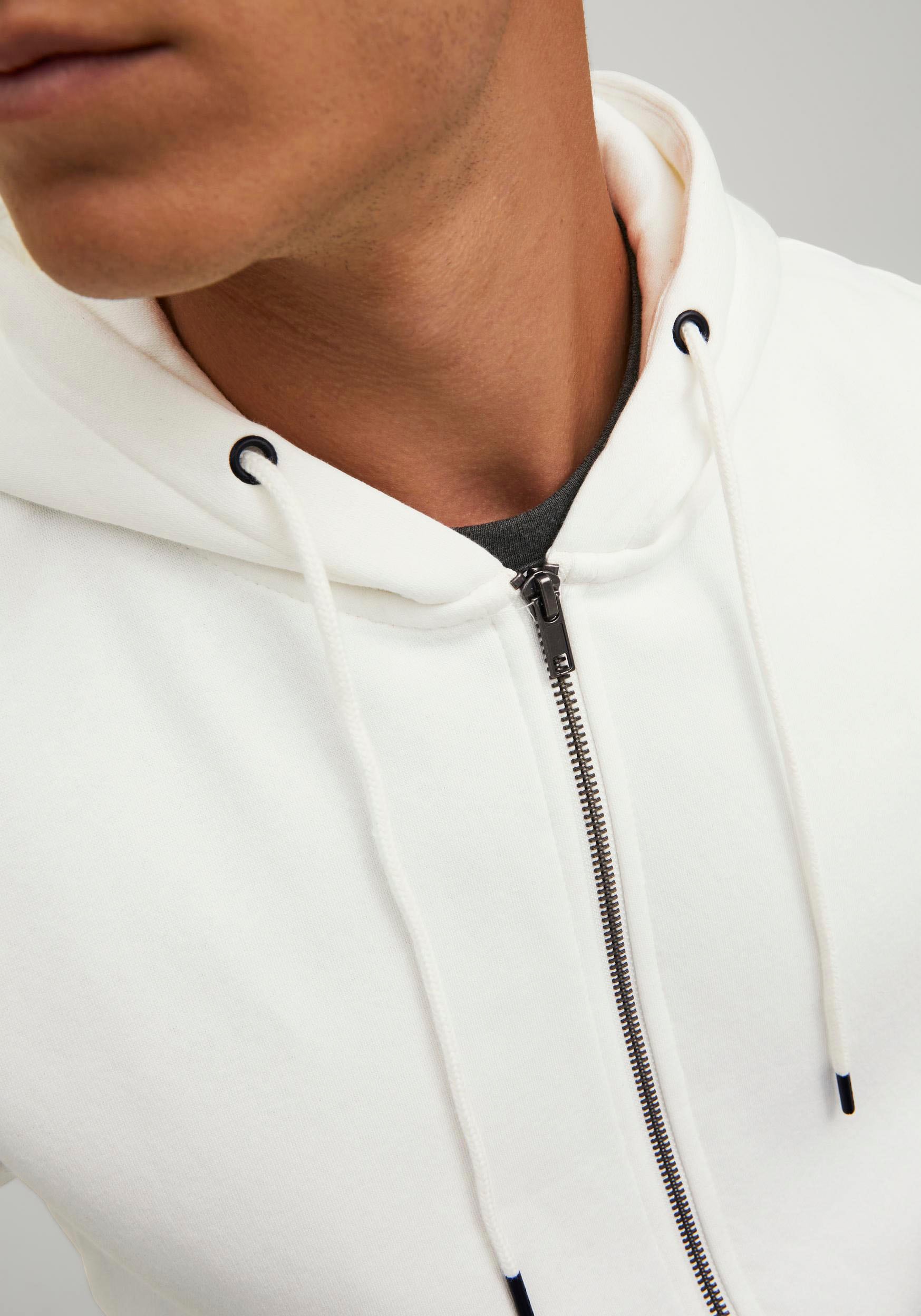 Jack & Jones Kapuzensweatjacke »STAR BASIC SWEAT ZIP HOOD«