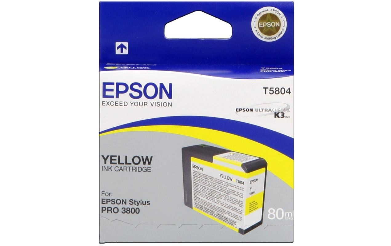 Image of Epson Tonerpatrone »C13T580400 Yellow« bei Ackermann Versand Schweiz