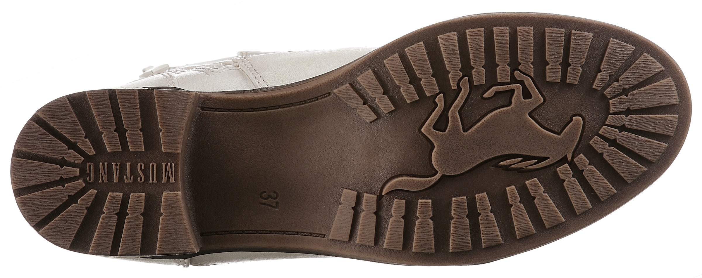 Mustang Shoes Schnürstiefelette, mit Innen-Reissverschluss