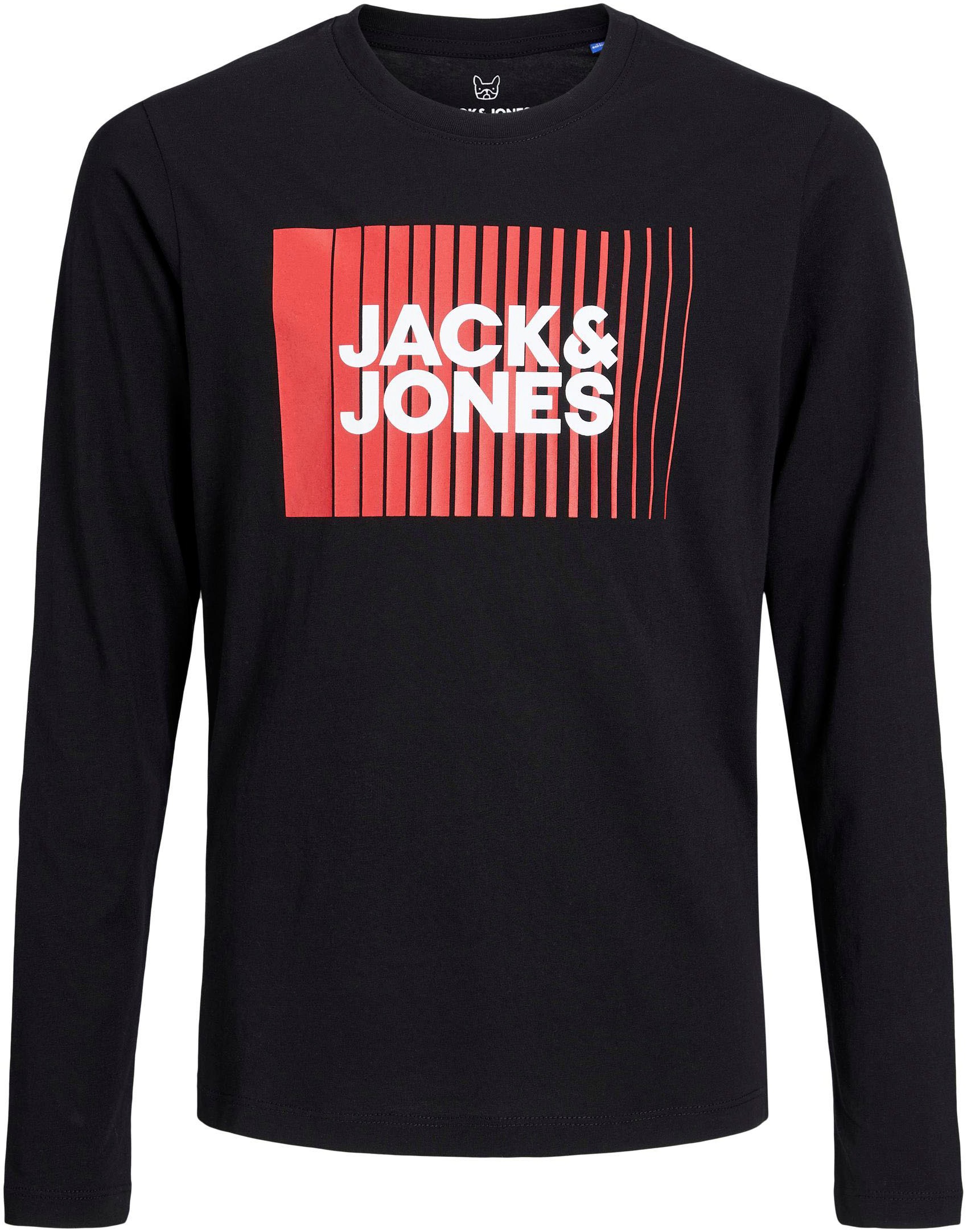 Jack & Jones Junior Langarmshirt »JJECORP LOGO TEE PLAY LS O-NECK NOOS JNR«