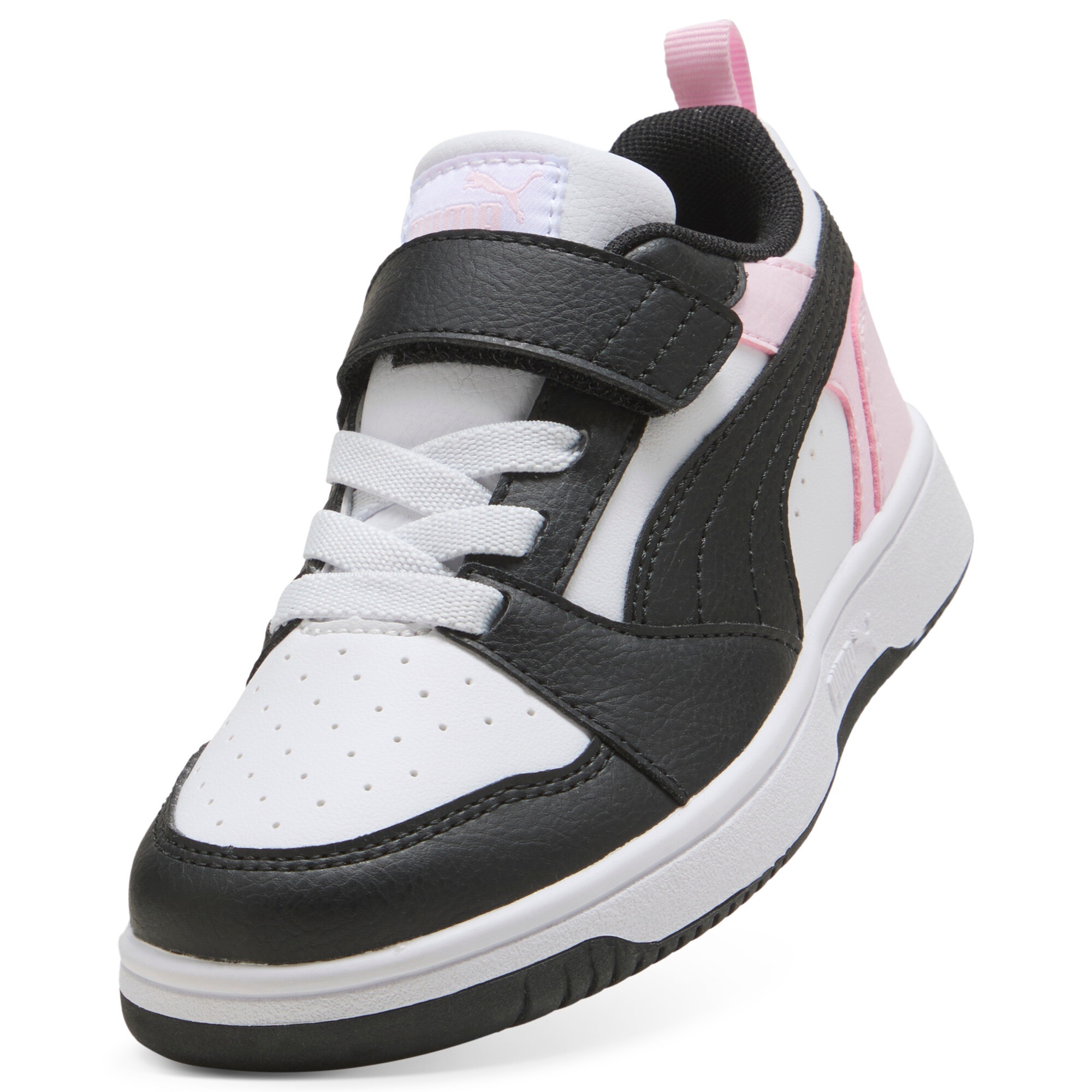 PUMA Sneaker »REBOUND V6 LO AC+ PS«  knöchelhoher Schnitt, mit Klettverschluss, mit Gummilaufsohle
