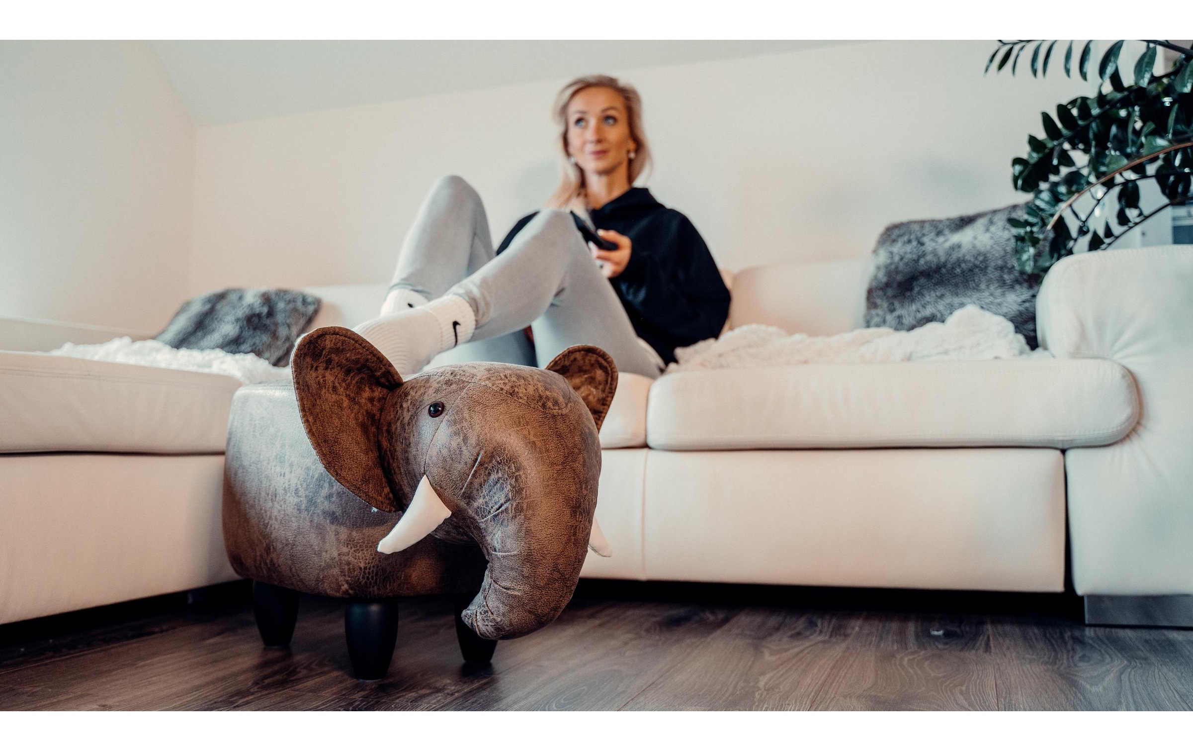 Hocker »zoosy Elephant Thabo B«