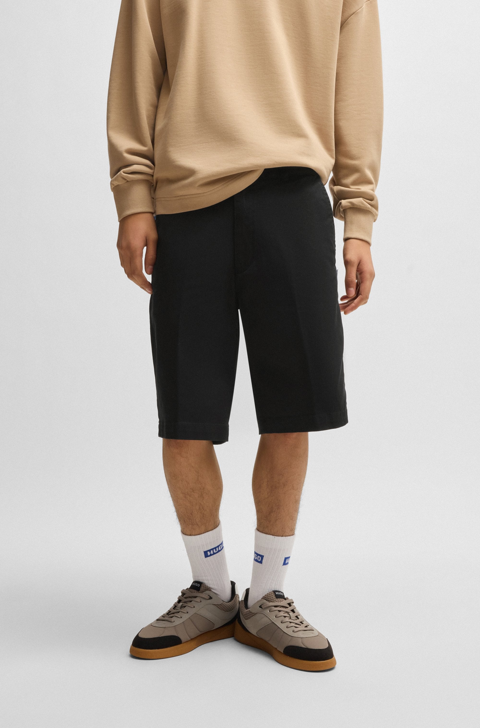 Image of HUGO Shorts "Dante" mit Flag-Label