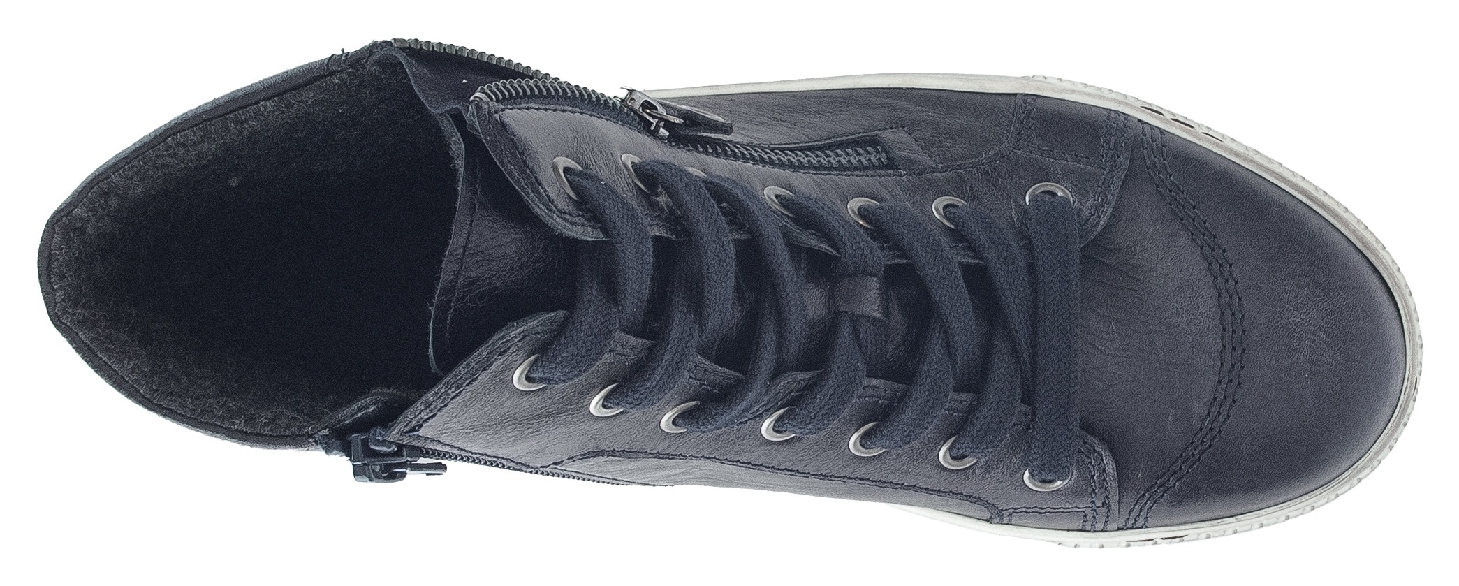 Gabor Sneaker, Freizeitschuh, Halbschuh, Schnürschuh mit OPTIFIT-Wechselfussbett