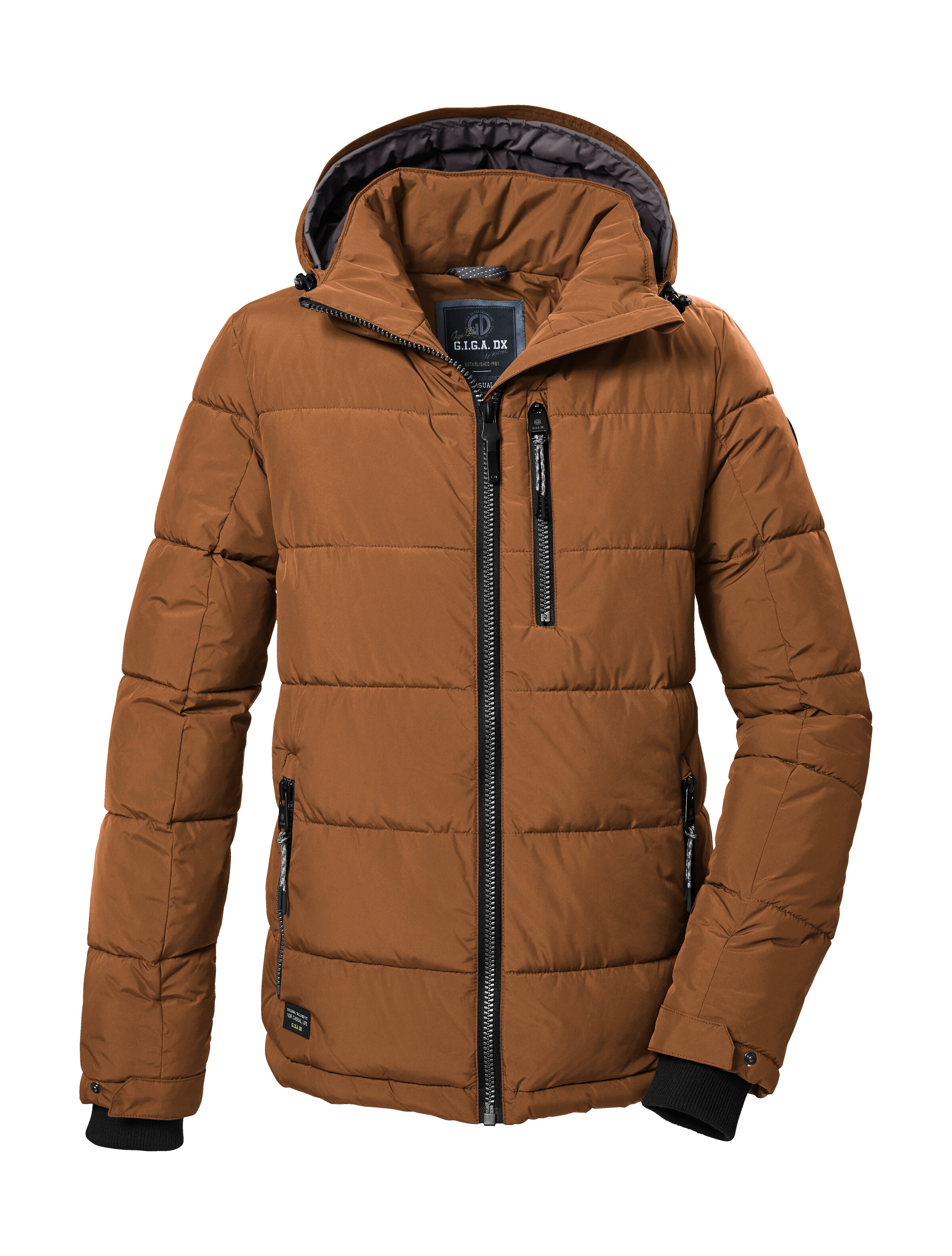 Image of G.I.G.A. DX by killtec Steppjacke "GW 27 MN QLTD JCKT" Wind- und wasserabweisende Herrenjacke mit verstellbarer Kapuze