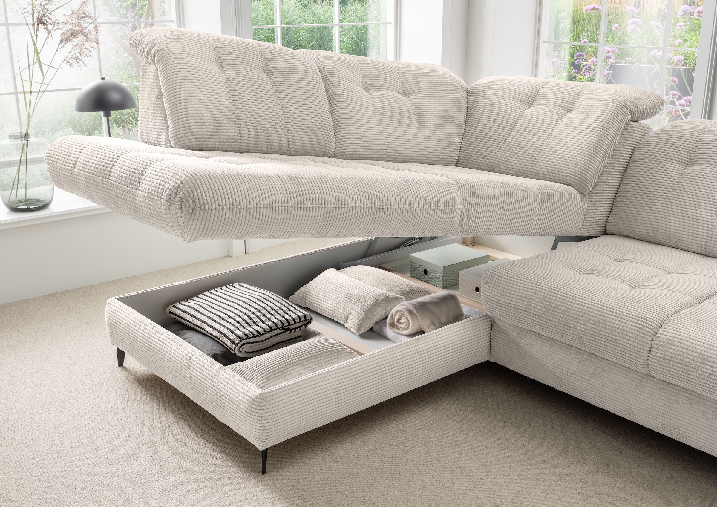 Home affaire Wohnlandschaft »Delphino«