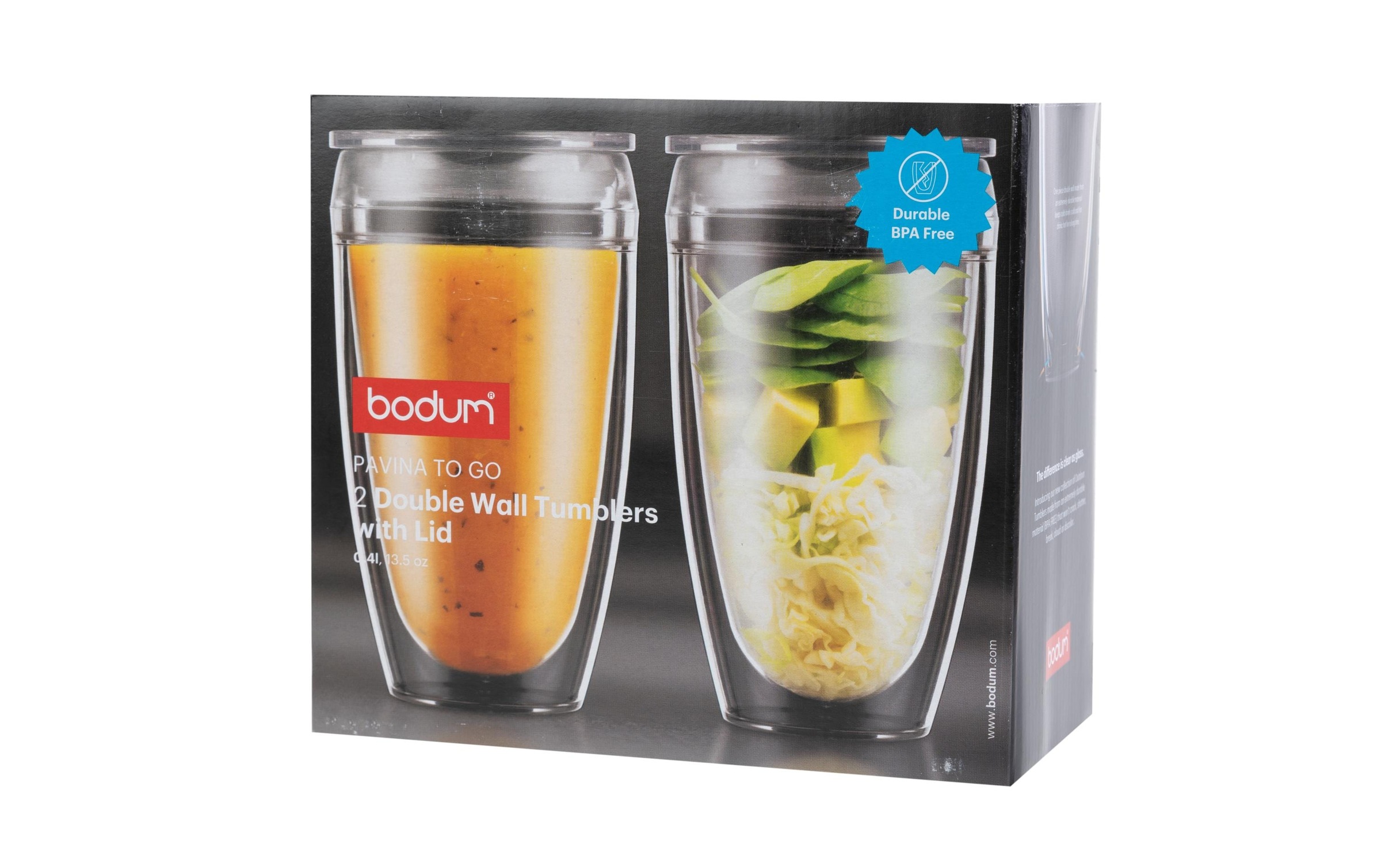 Bodum Thermobecher »Pavina To Go 450«, (2 tlg.)