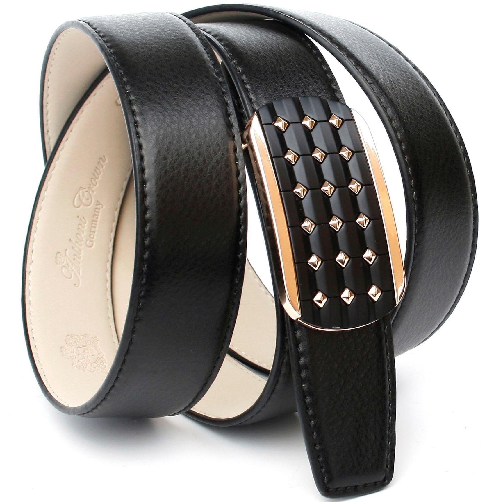 Image of Anthoni Crown Ledergürtel, mit Fashion-Koppelschliesse in Bicolor-Optik bei Ackermann Versand Schweiz