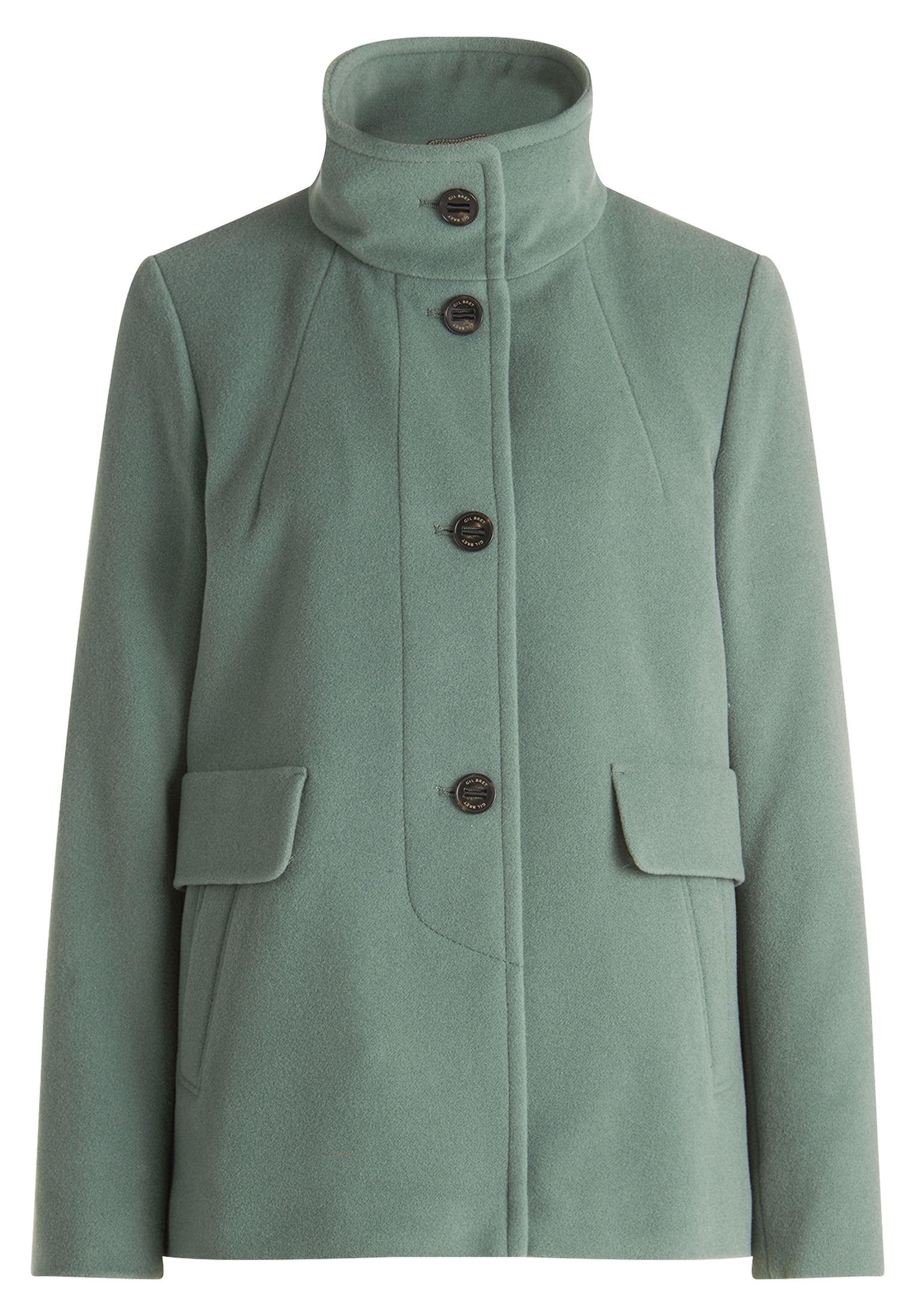 Gil Bret Veste en laine ohne Kapuze mit Taschen