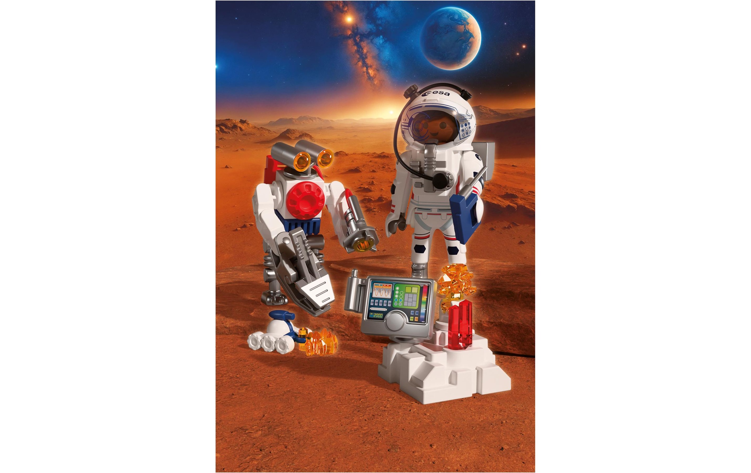 Playmobil® Jeu de construction »ESA: Astronaut mit Roboter (72014), City Action«