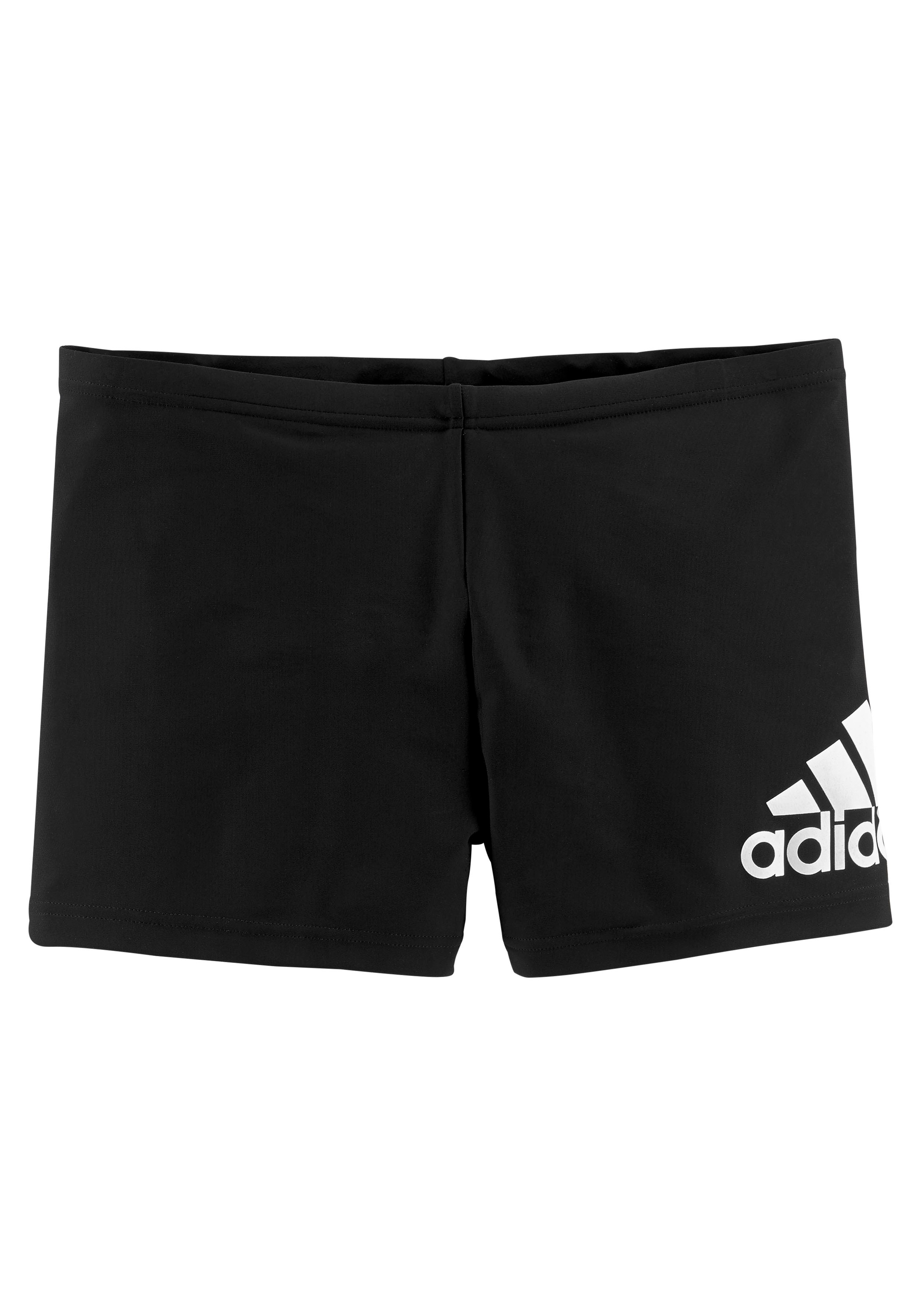 Image of adidas Performance Boxer-Badehose, mit kontrastfarbenem Logoprint bei Ackermann Versand Schweiz