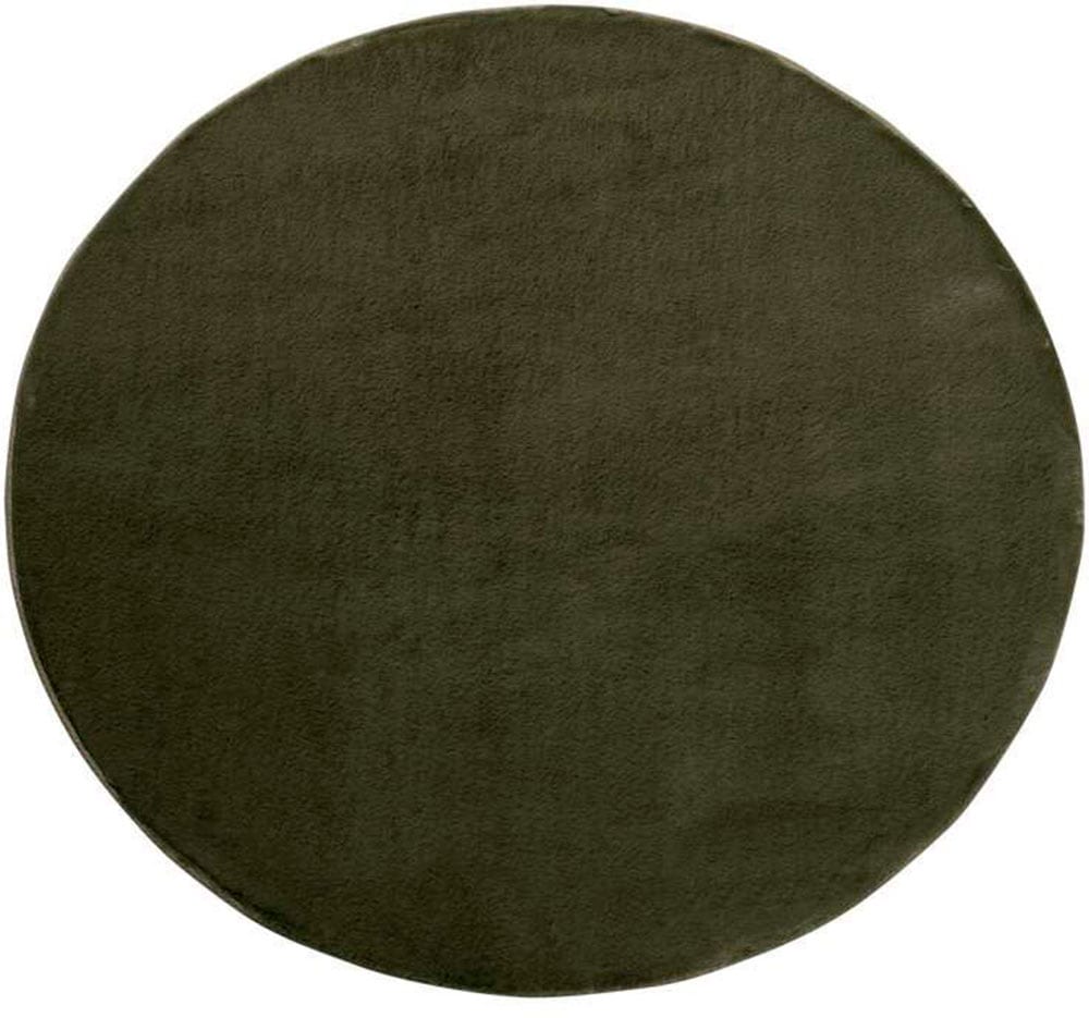 Carpet City Hochflor-Teppich »TOPIA400«, rund, 21 mm Höhe, besonders weich und kuschelig durch Polyester, Uni-Farben