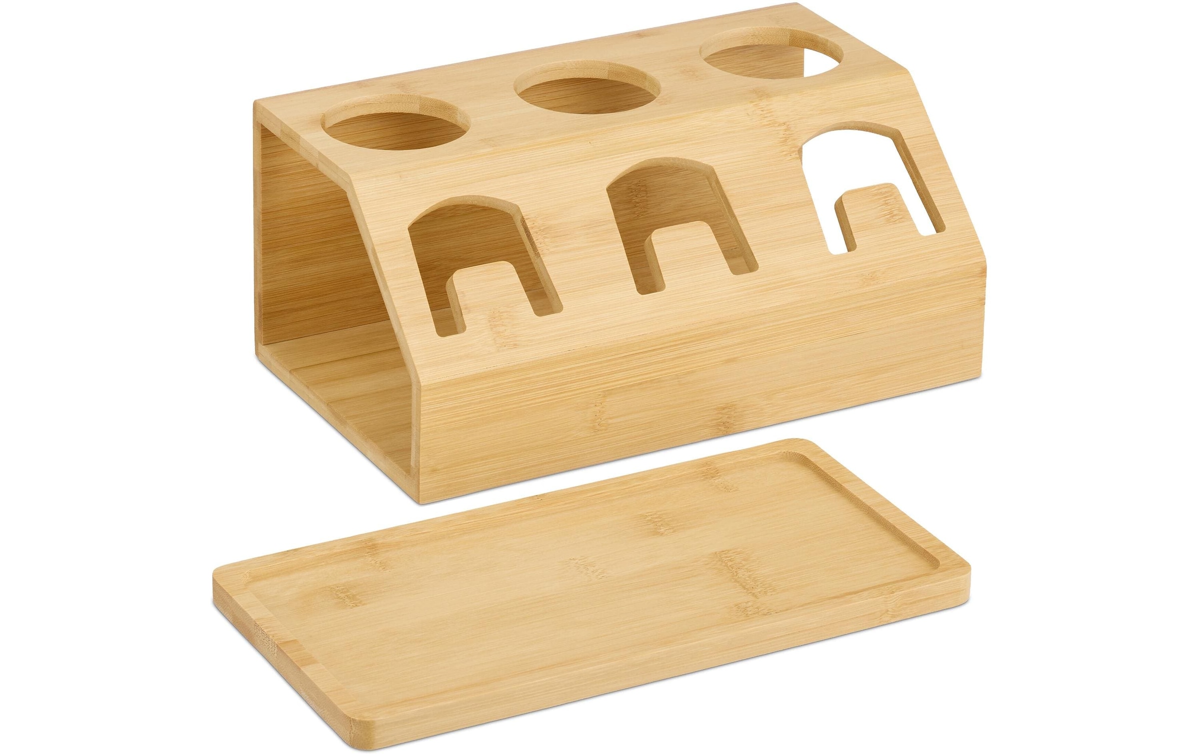 relaxdays Porte-bouteilles »für 3 Flaschen«