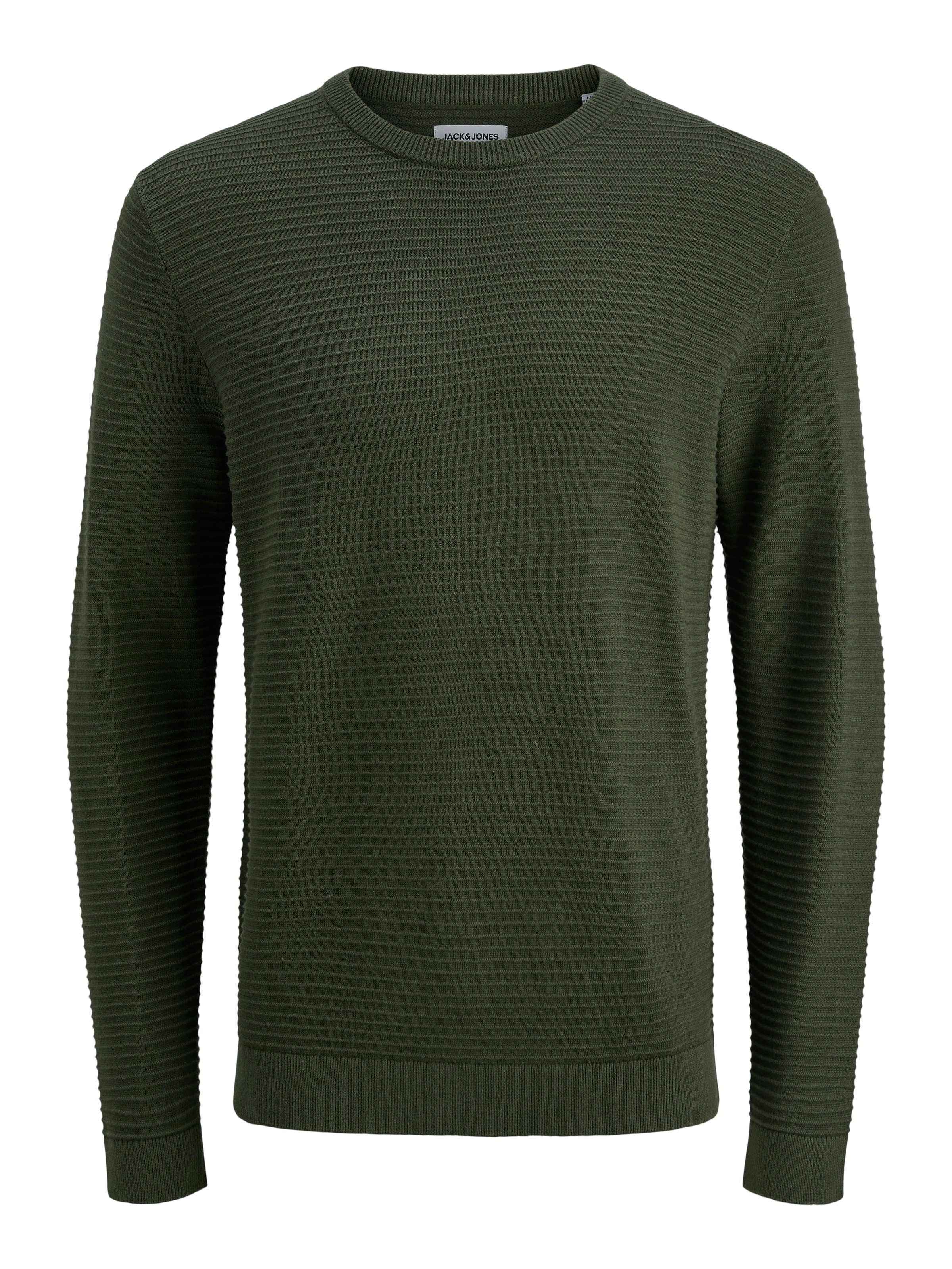 Jack & Jones Rundhalspullover »JJOTTO KNIT CREW NECK AW25«