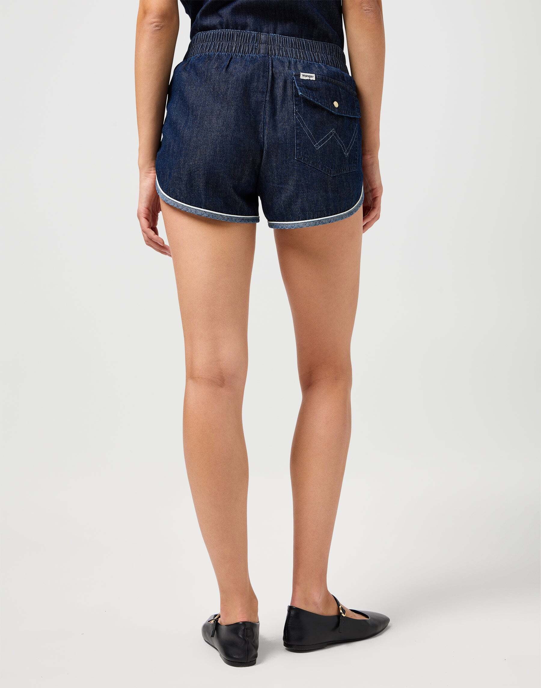 Wrangler Relax-fit-Jeans »Wrangler Jeansshorts Piped Short«