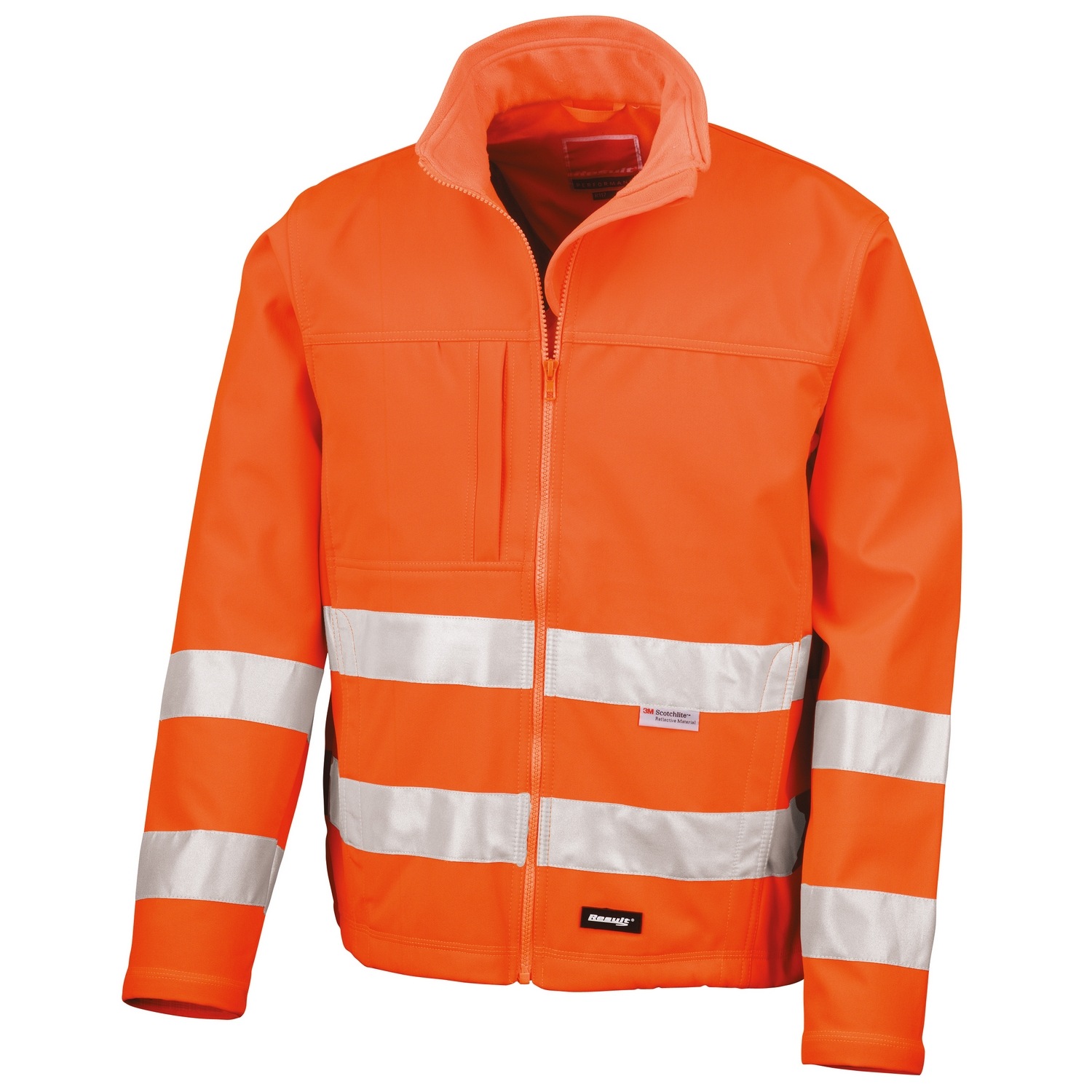 Funktionsjacke »Core Herren Hi Vis Winter Softshell Jacke, Wasser und Wind abweisend (2 Stück/Packung)«