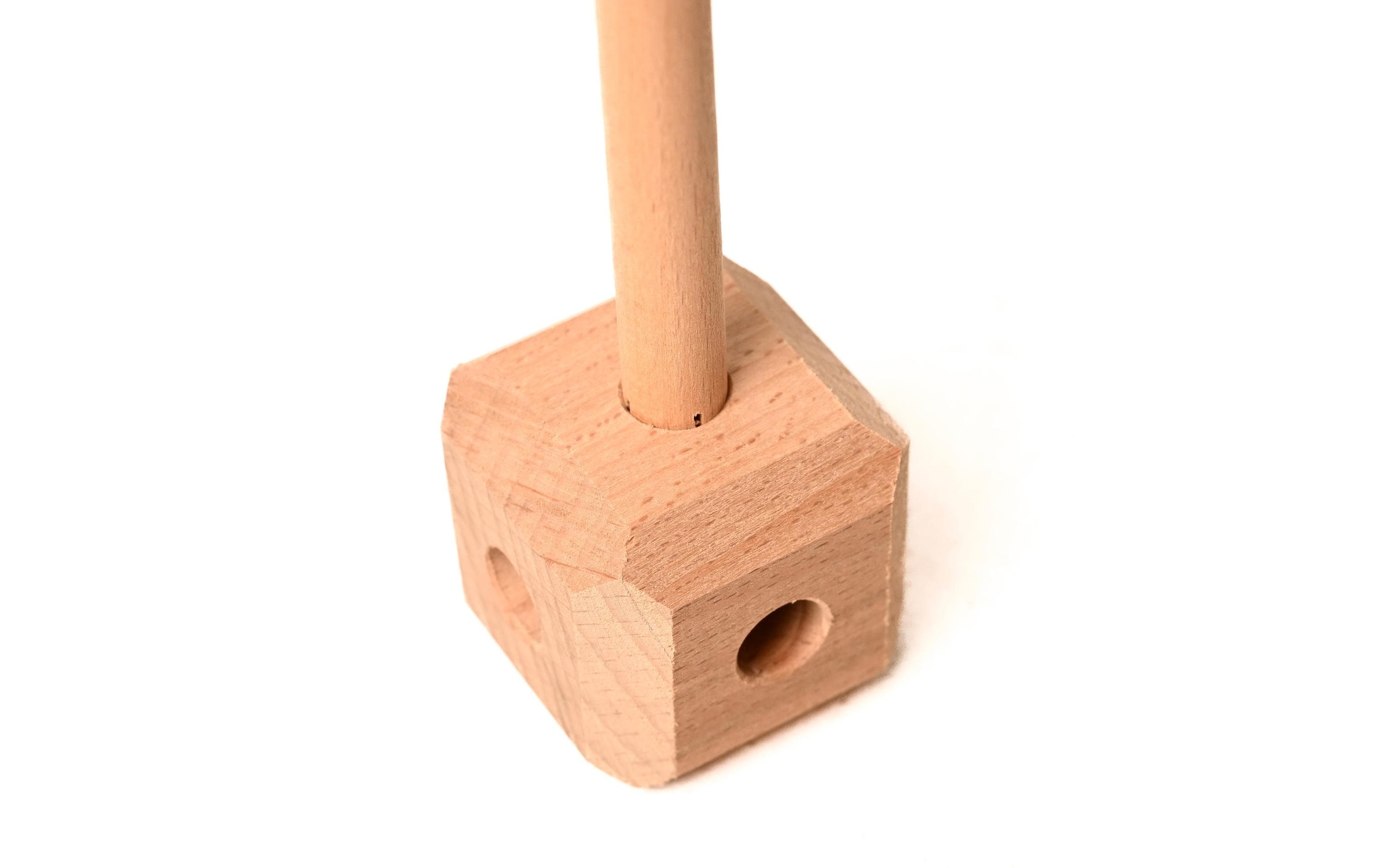 Konstruktions-Spielset »Hüttenheld mittel 80 Teile«, Holzart: Buche (Schweiz)