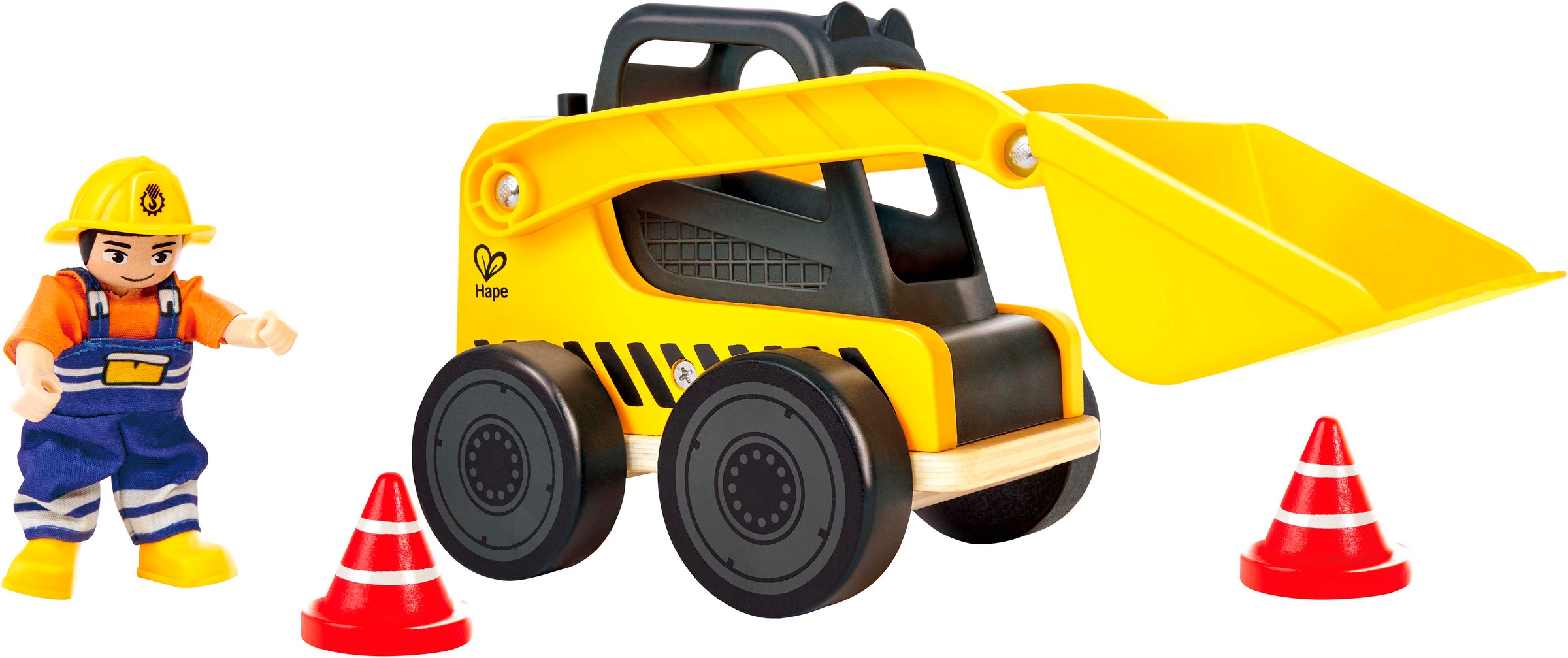 Image of Hape Spielzeug-Radlader "Frontlader"
