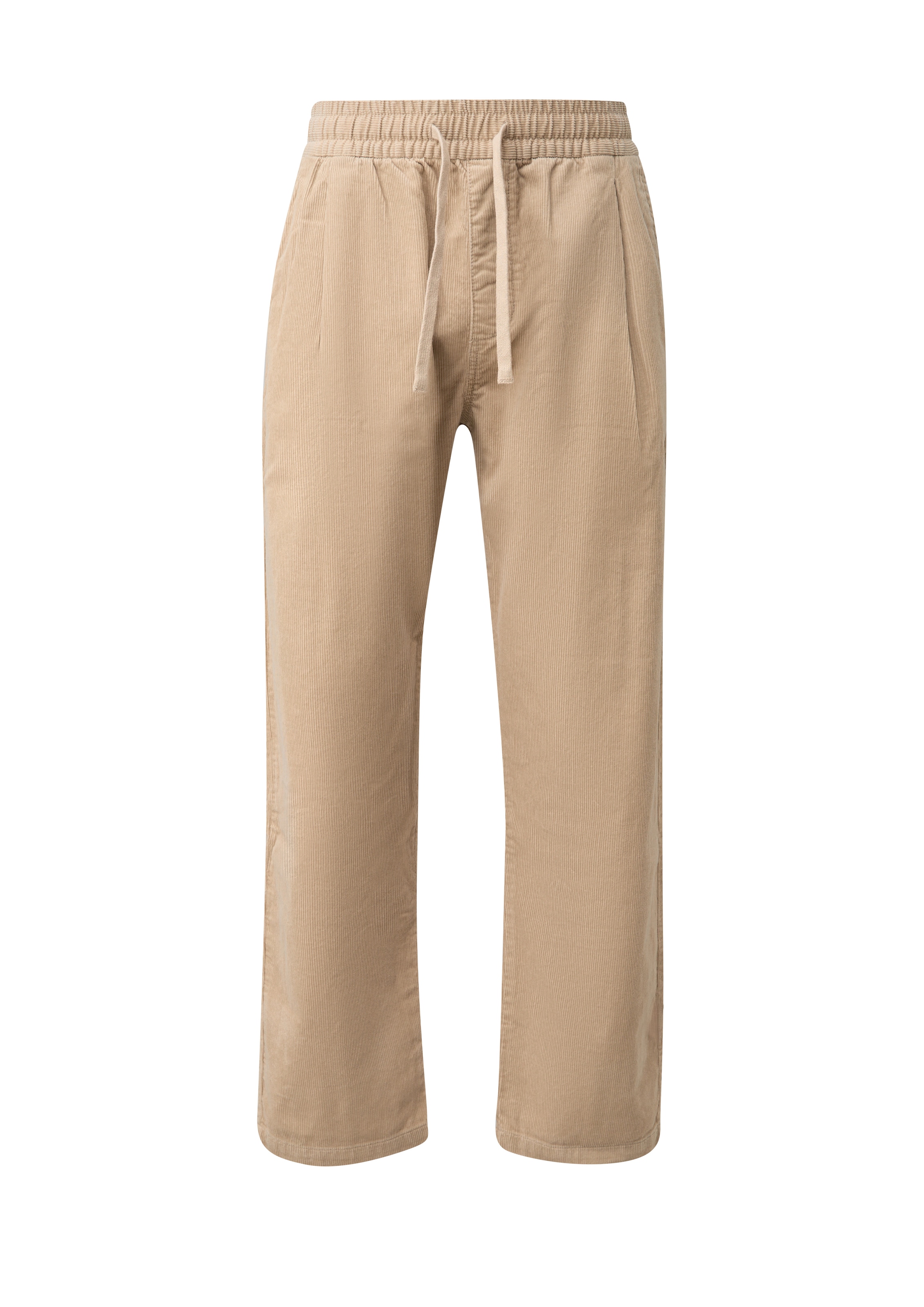 QS Jogger Pants  in Cord-Qualität / Gummizug mit Kordelzug