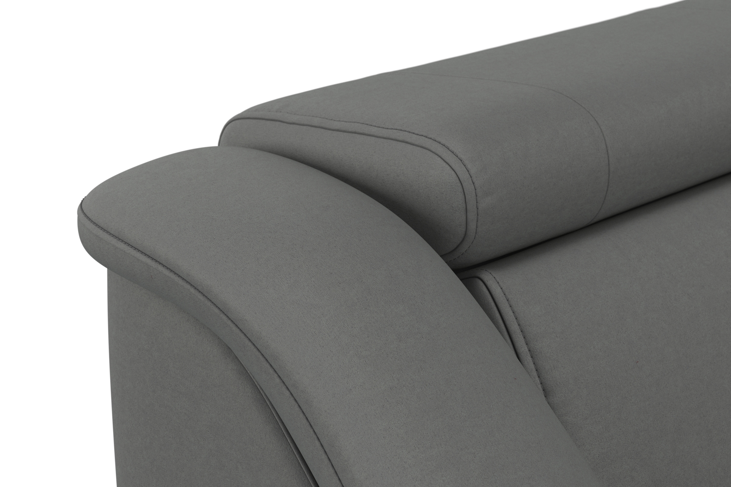 sit&more Ecksofa »Freetown L-Form«, inklusive Kopfteilverstellung und komfortablem Federkern