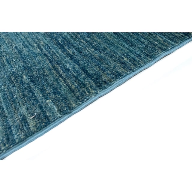 morgenland Wollteppich »Gabbeh Teppich handgeknüpft blau«, rechteckig,  handgeknüpft bequem kaufen