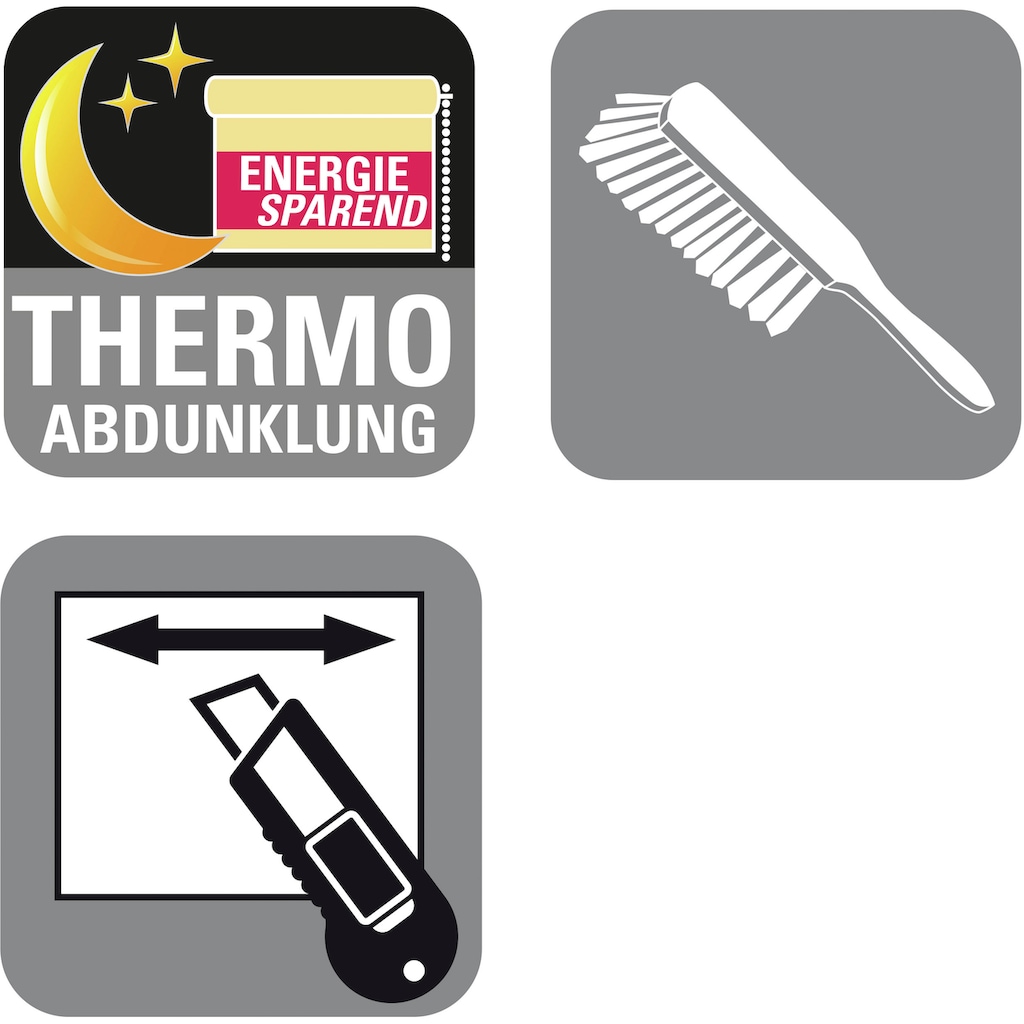 GARDINIA Seitenzugrollo »EASYFIX Rollo Thermo ENERGIESPAREND«, verdunkelnd, energiesparend