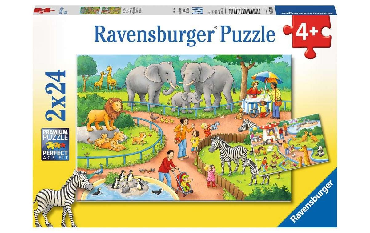 Image of Ravensburger Puzzle »Ein Tag im Zoo«, (24 tlg.) bei Ackermann Versand Schweiz