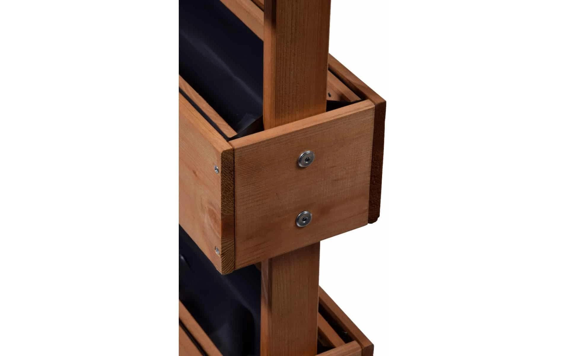 dobar Hochbeet »mit 3 Pflanzkästen«