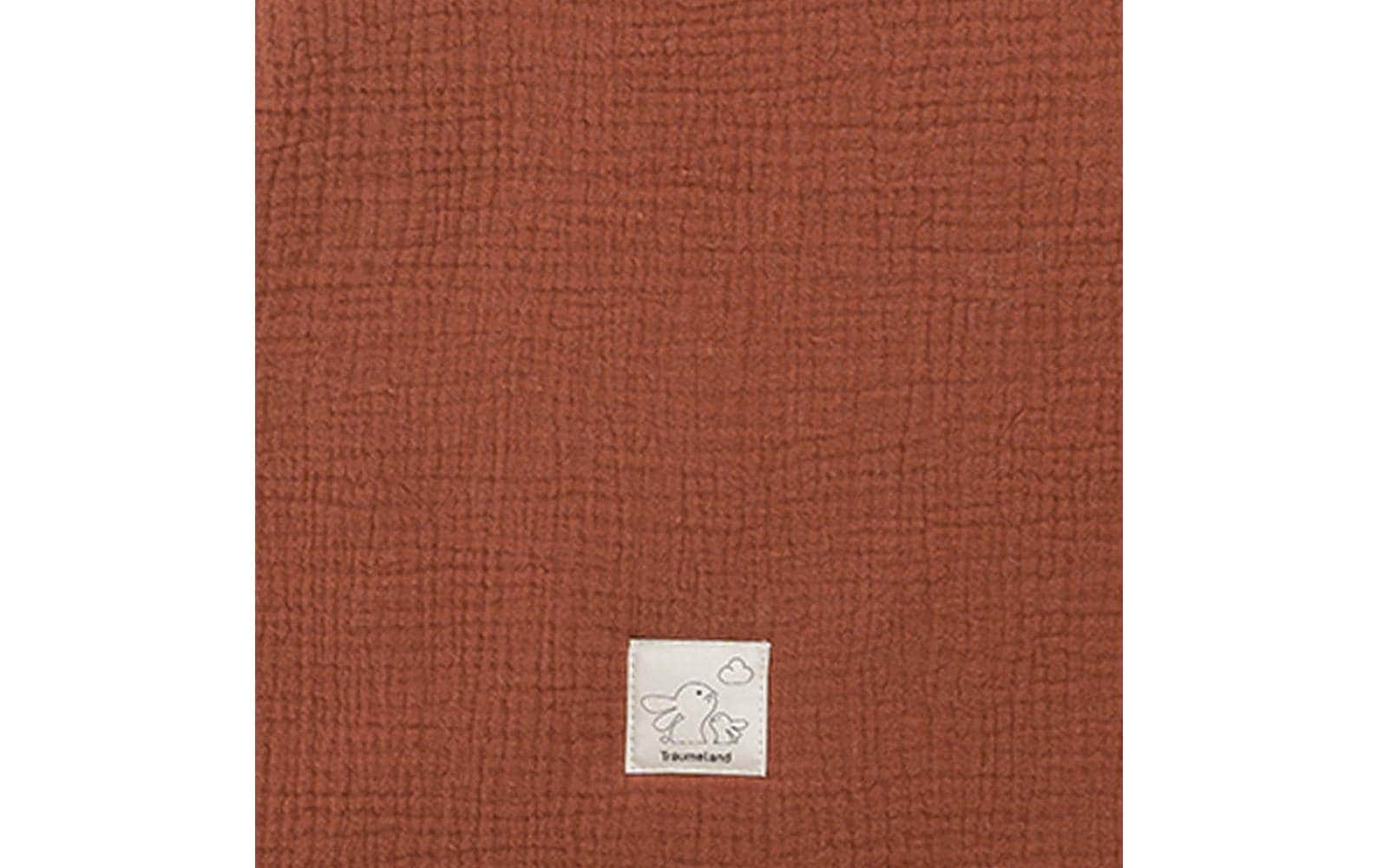 Träumeland Schlafsack »Musselin Terrakotta Grösse 80/86«