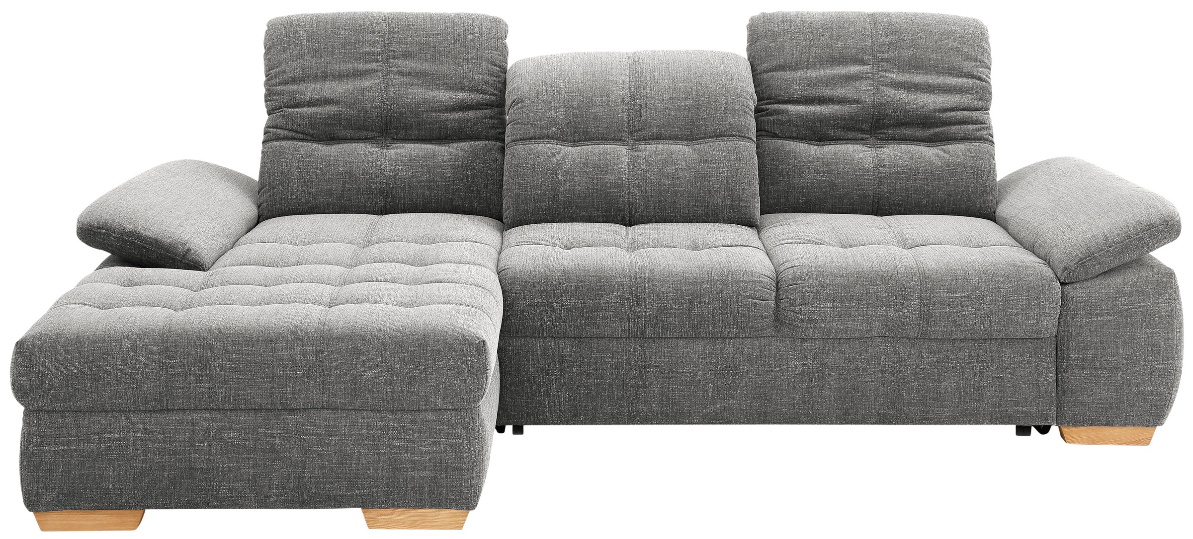 Image of Home affaire Ecksofa »Lotus Home Luxus«, bis zu 140kg pro Sitzplatz belastbar, incl. Sitztiefenverstellung, wahlweise Kopfteil- und Armlehnverstellung, Bettfunktion und Bettkasten bei Ackermann Versand Schweiz