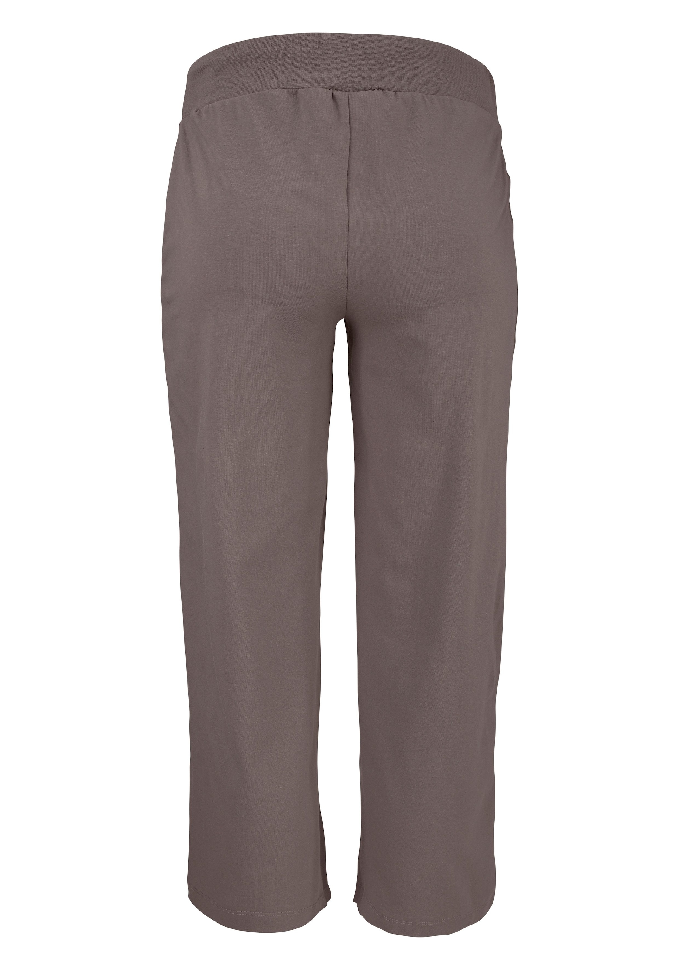 Beachtime 7/8-Strandhose, aus weichem Jersey, Wide-Leg, Jogginghose, Relaxhose