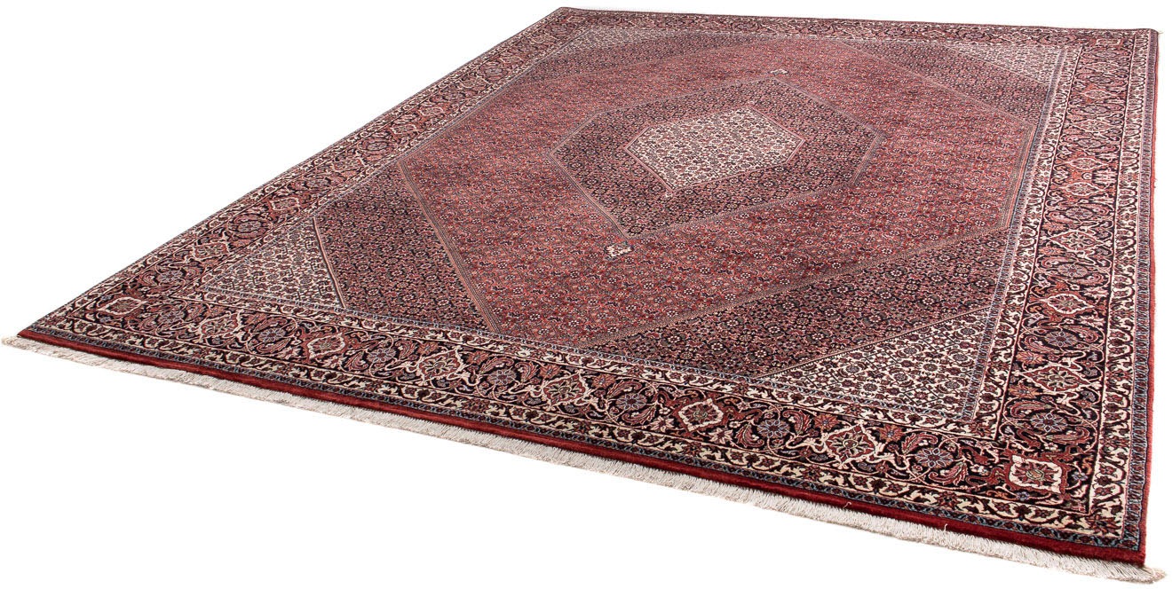 Image of morgenland Orientteppich »Perser - Bidjar - 302 x 253 cm - rot«, rechteckig, 15 mm Höhe, Wohnzimmer, Handgeknüpft, Einzelstück mit Zertifikat bei Ackermann Versand Schweiz
