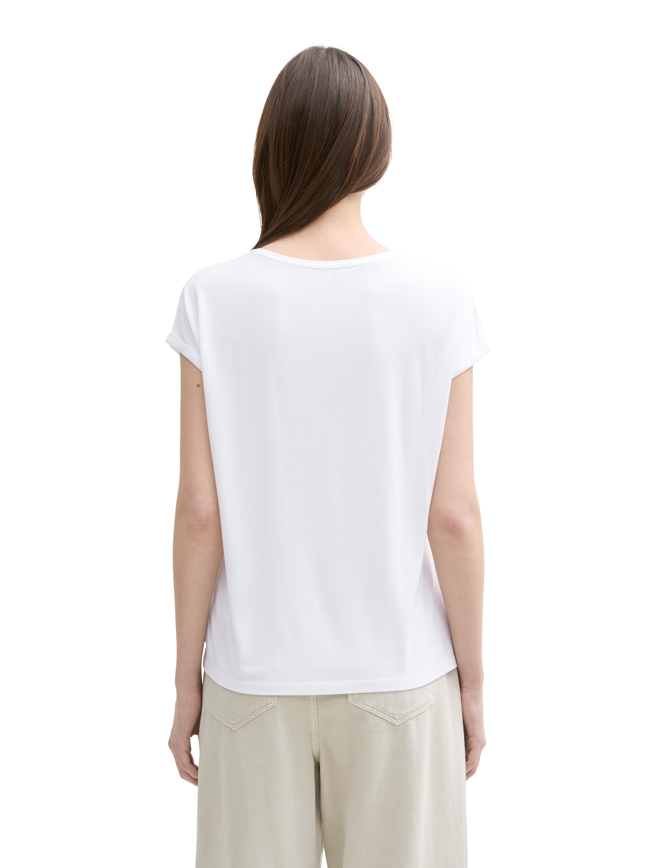 TOM TAILOR Denim T-Shirt, mit Rundhalsausschnitt