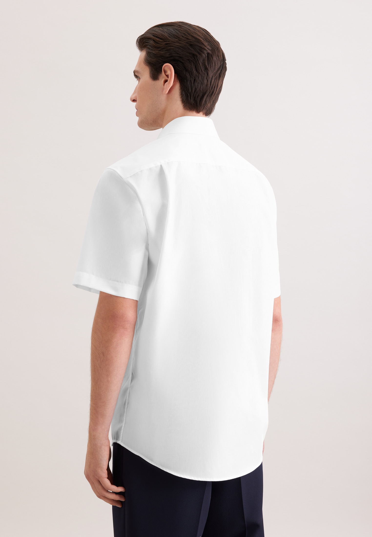 seidensticker Chemise d'affaires »Schwarze Rose« col Kent 1/2 confort uni