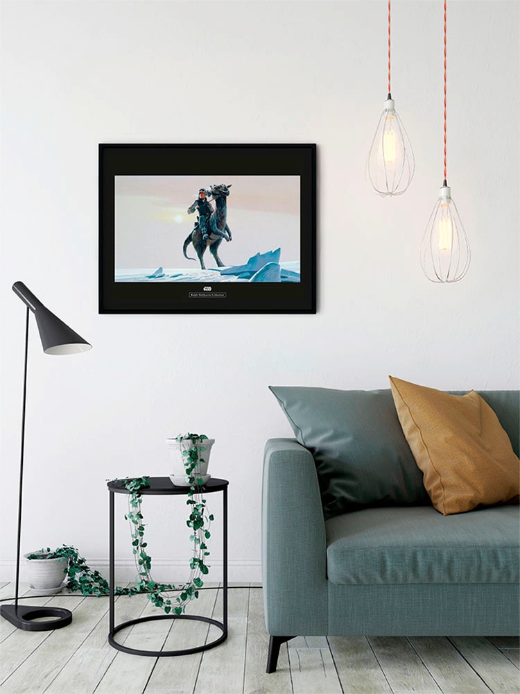 Komar Image »Star Wars Classic RMQ Hoth Tauntaun« Star Wars 1 cuis tlg. tableau mural décoratif pour chambre d'enfant - sans cadre