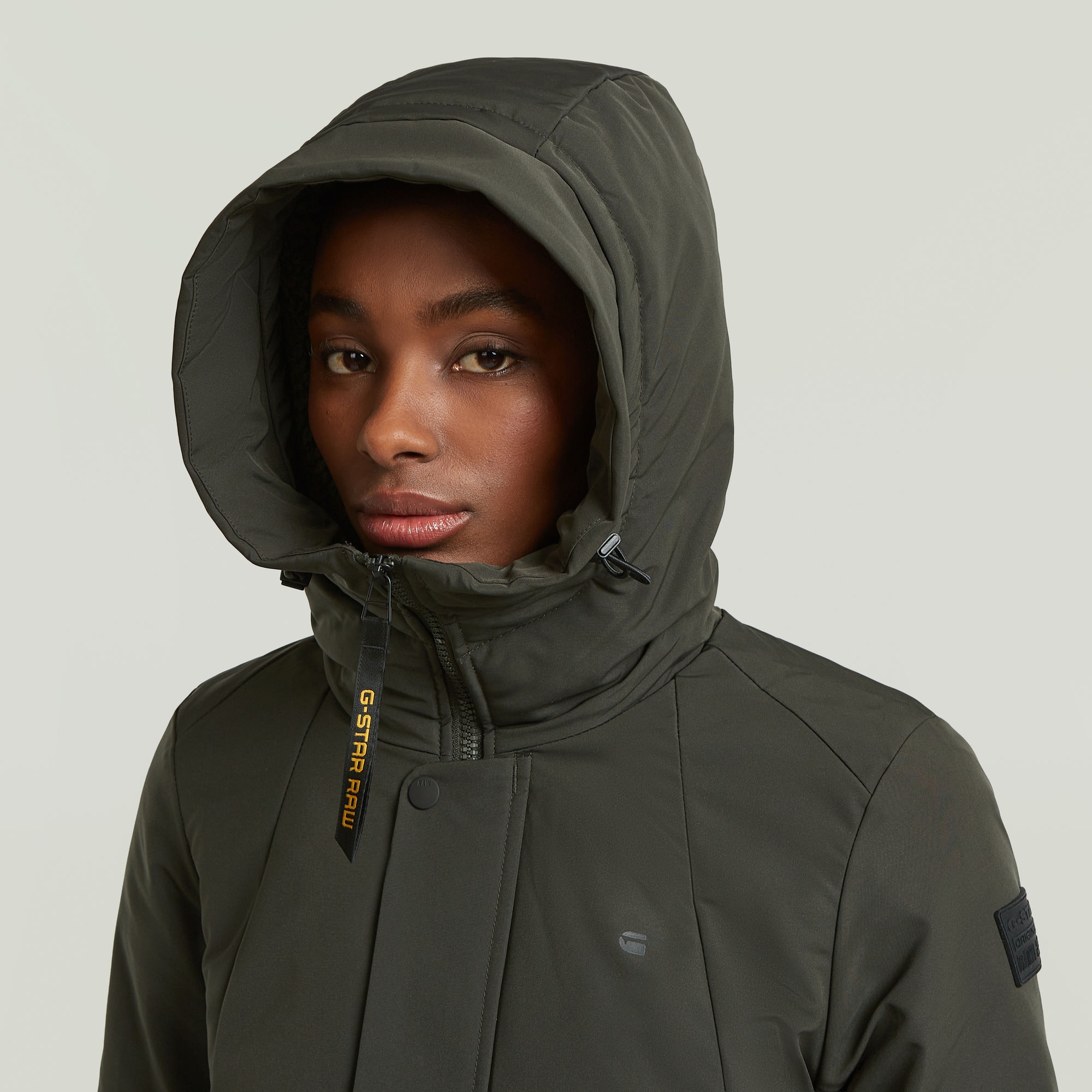 G-STAR Parka »Vodan 2.0 Short Jacket Women« avec capuche avec poches à rabat