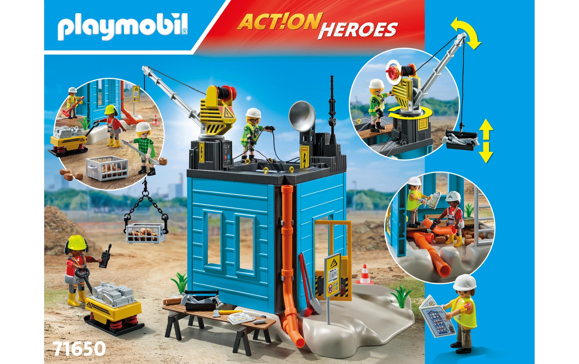 Playmobil® Briques de jeu »My Life Baustelle 71650«