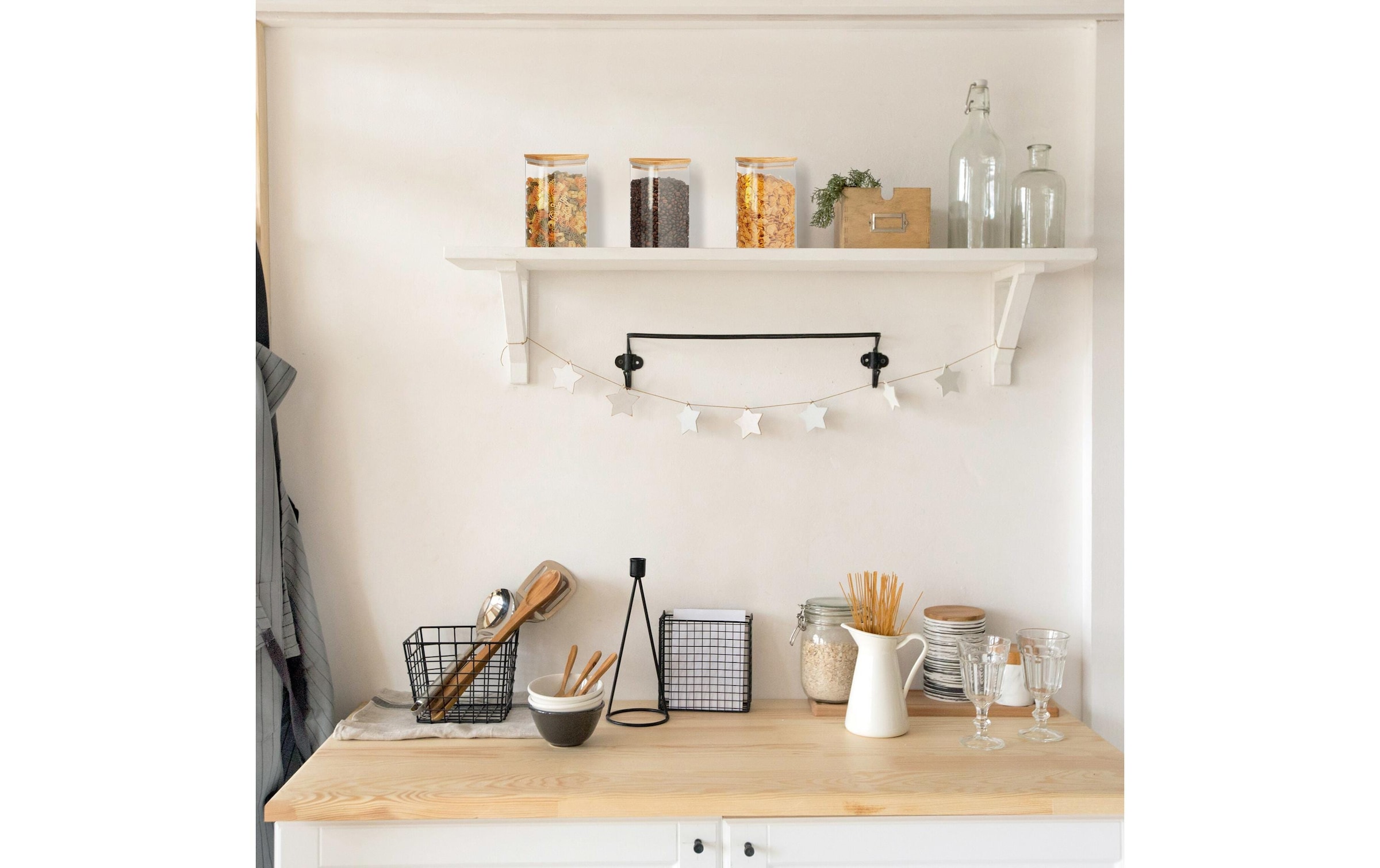 relaxdays Bocal à provisions »1,2 l« compatible lave-vaisselle