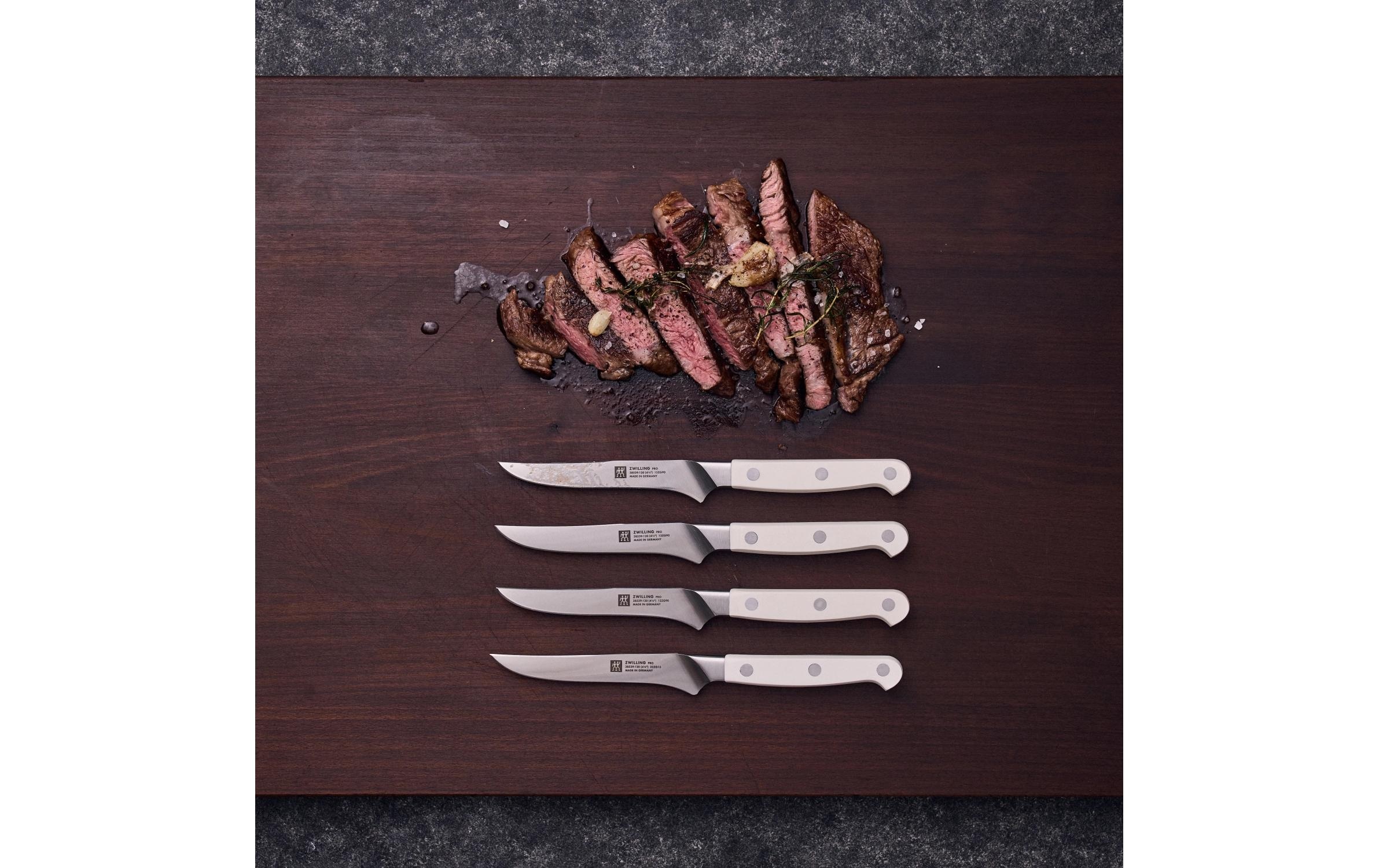 Zwilling Steakmesser »Pro le blanc 4-teilig«