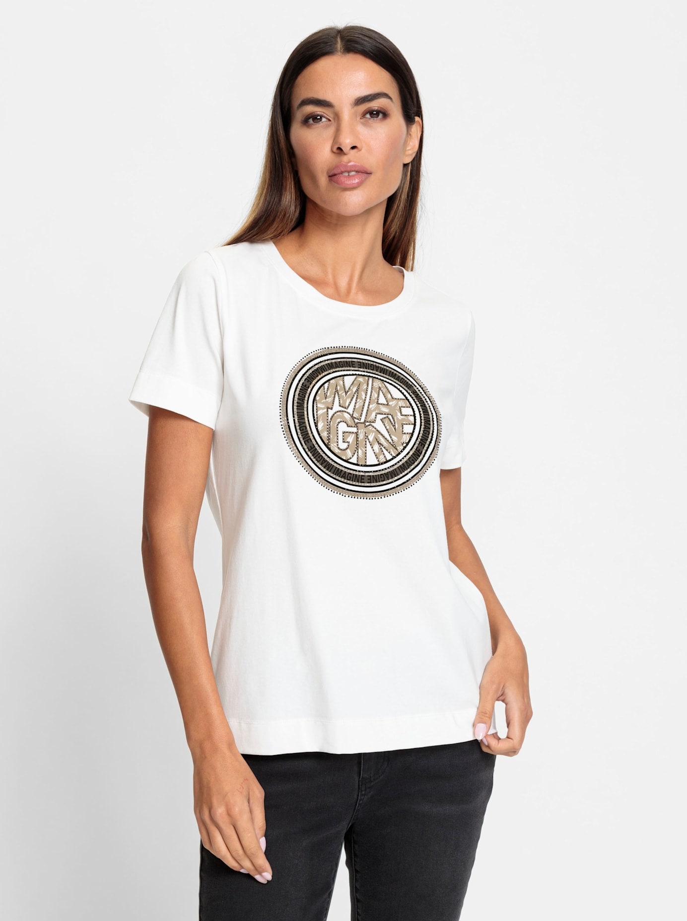 heine Shirt à col rond »Shirt« 1 cuis